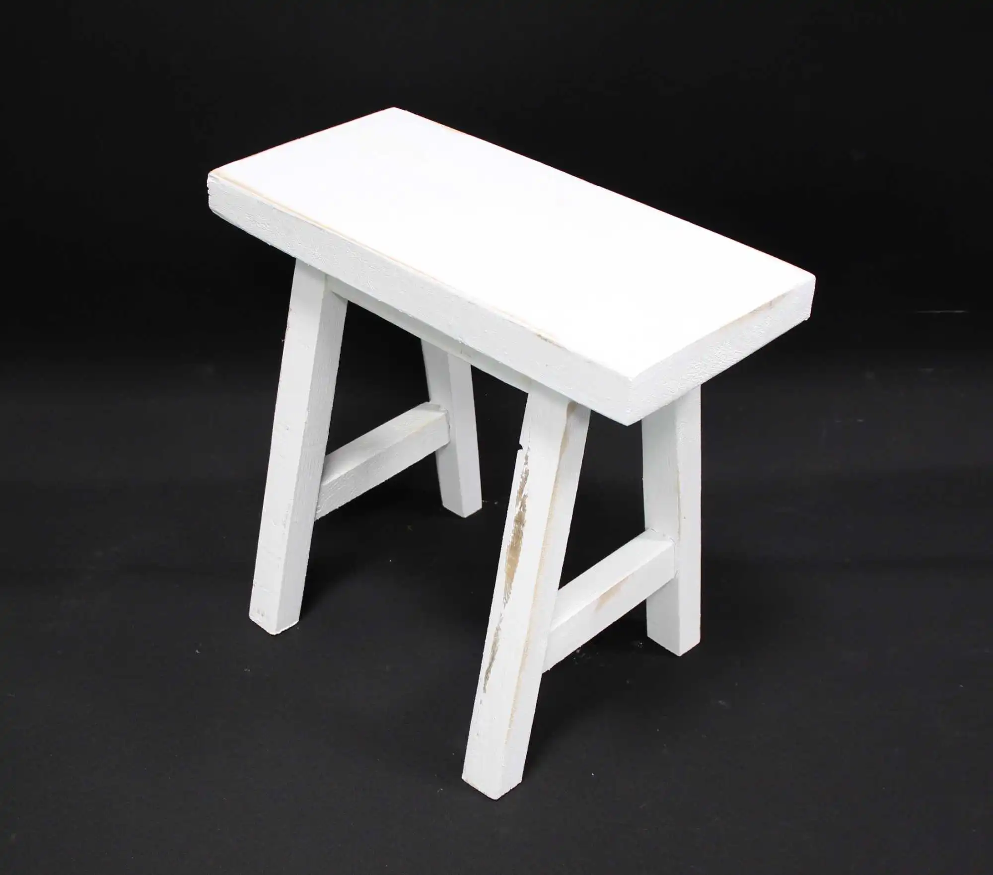 Hocker "Used-Look"  im Frank Flechtwaren Online Shop für Kinderzimmer kaufen