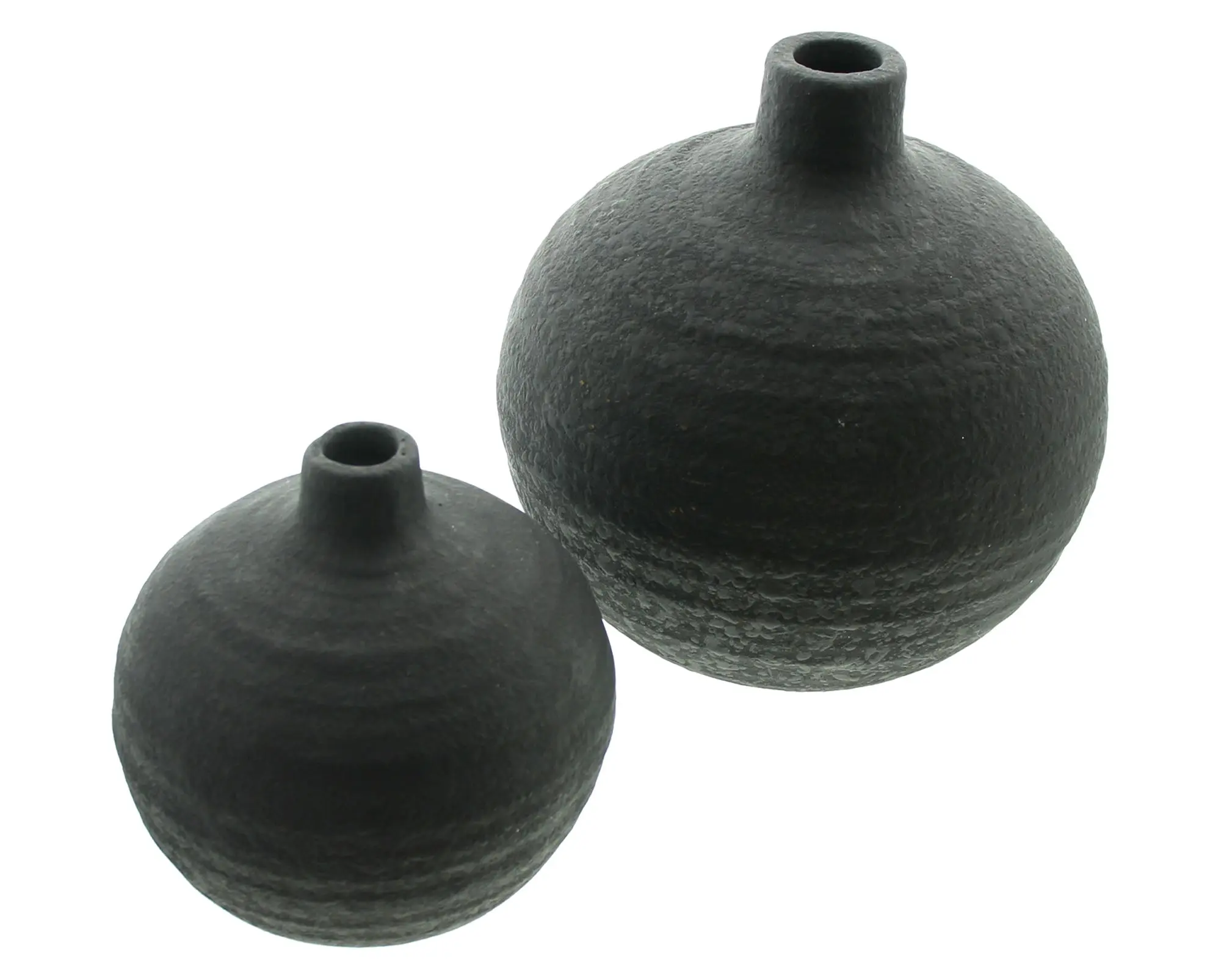 Dekovase "Noir", 2er Set im Frank Flechtwaren Online Shop für Ostern kaufen Dekovase "Noir", 2er Set im Frank Flechtwaren Online Shop für Ostern kaufen