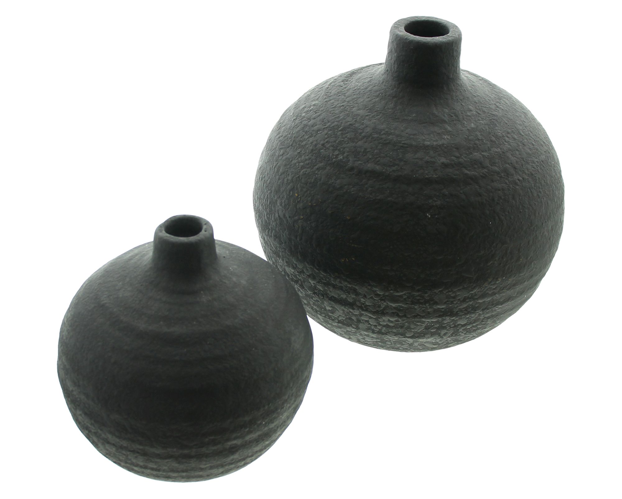Dekovase "Noir", 2er Set im Frank Flechtwaren Online Shop für Ostern kaufen Dekovase "Noir", 2er Set im Frank Flechtwaren Online Shop für Ostern kaufen