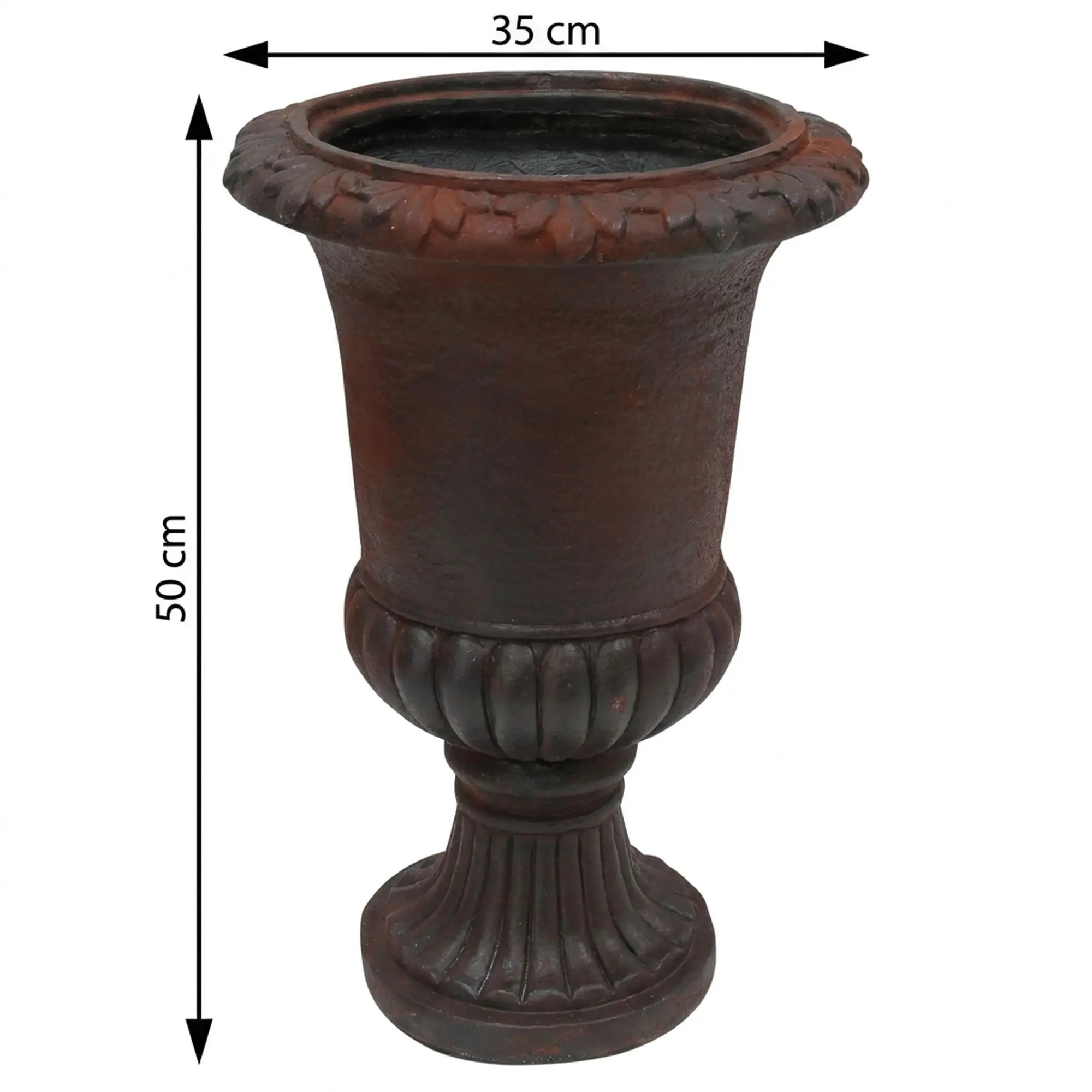Pflanzer "Rustic Amphore"  im Frank Flechtwaren Online Shop für Pflanztöpfe kaufen