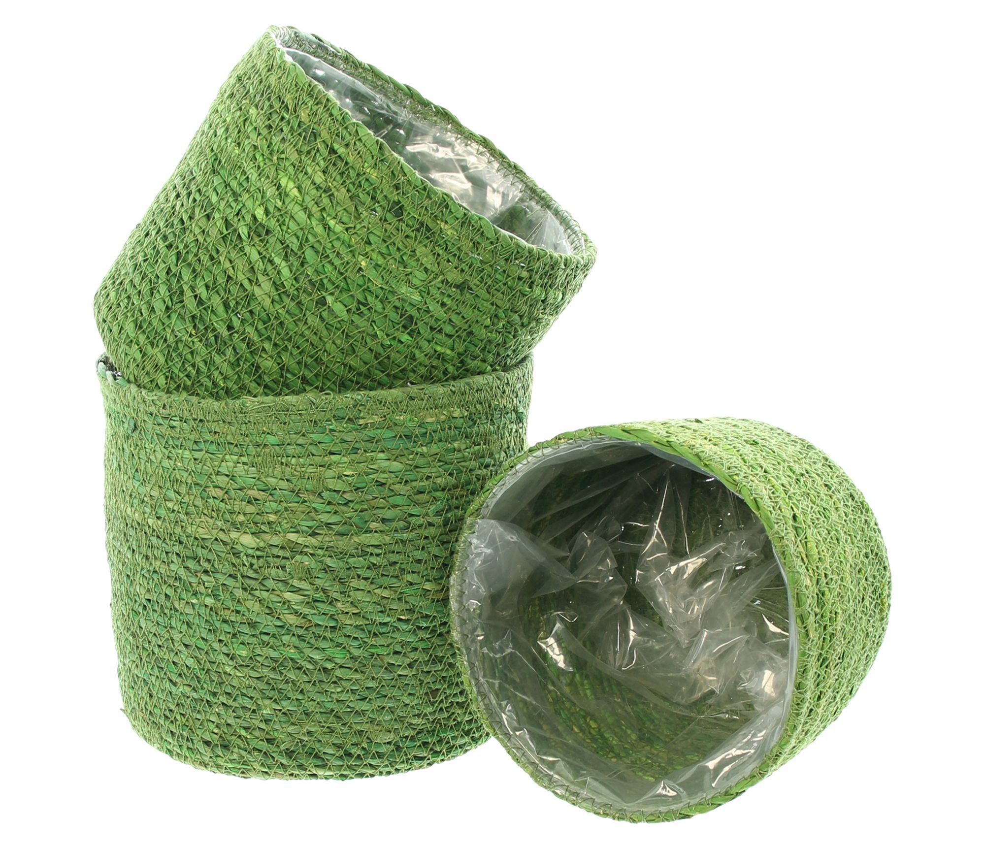 Pflanzkorb "Green", 3er Set im Frank Flechtwaren Online Shop für Pflanztöpfe kaufen Pflanzkorb "Green", 3er Set im Frank Flechtwaren Online Shop für Pflanztöpfe kaufen