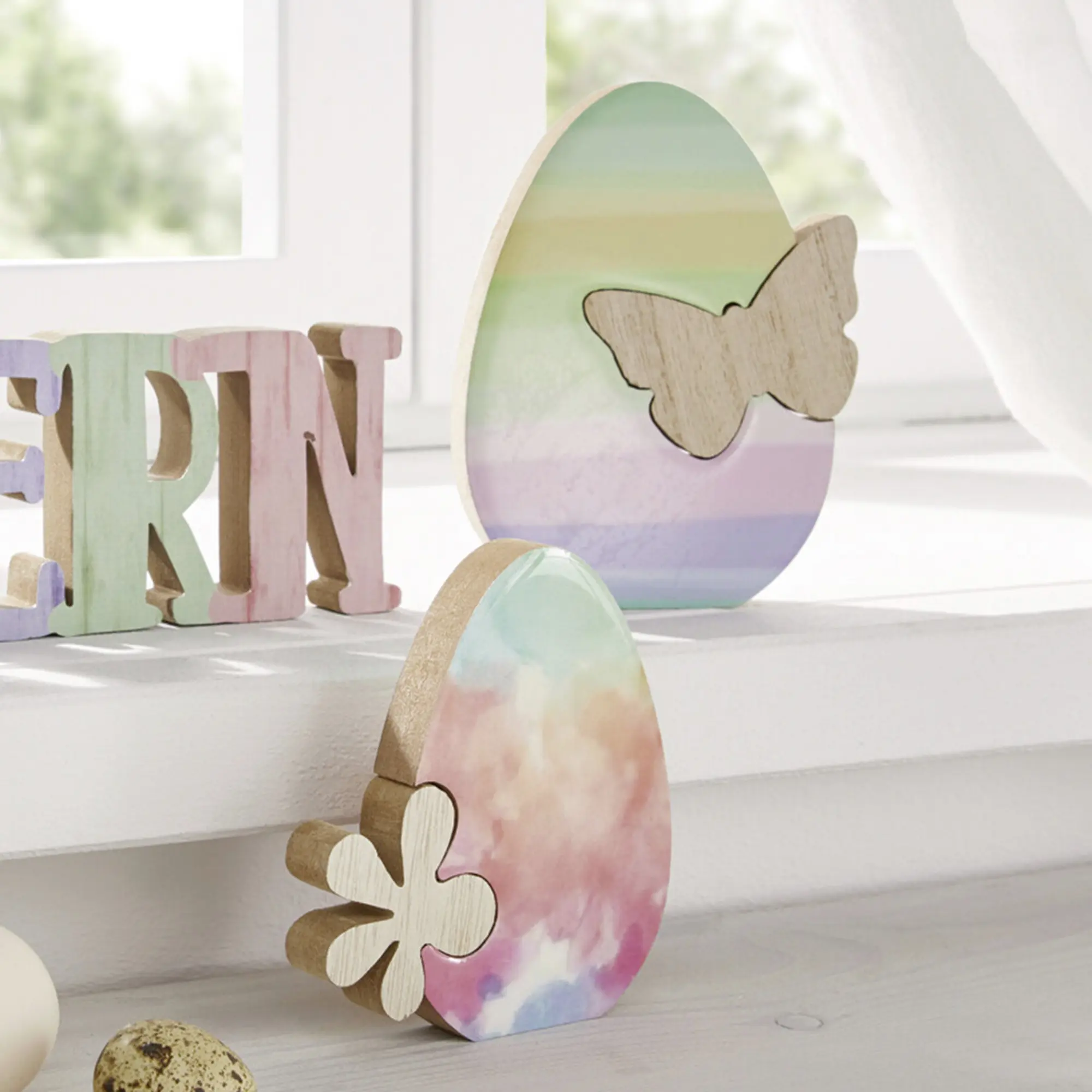 Osterdeko "Blume & Schmetterling", 2er Set im Frank Flechtwaren Online Shop für Ostern kaufen Osterdeko "Blume & Schmetterling", 2er Set im Frank Flechtwaren Online Shop für Ostern kaufen