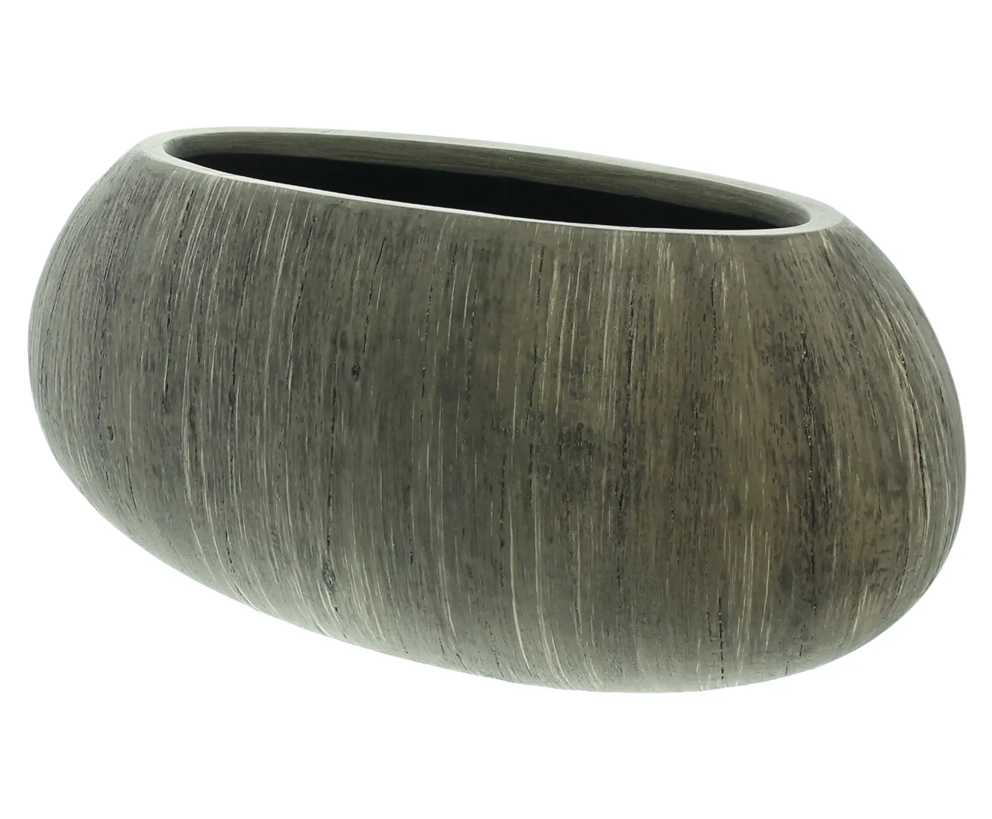 Pflanzschale "Woodgrey"  im Frank Flechtwaren Online Shop für Pflanztöpfe kaufen