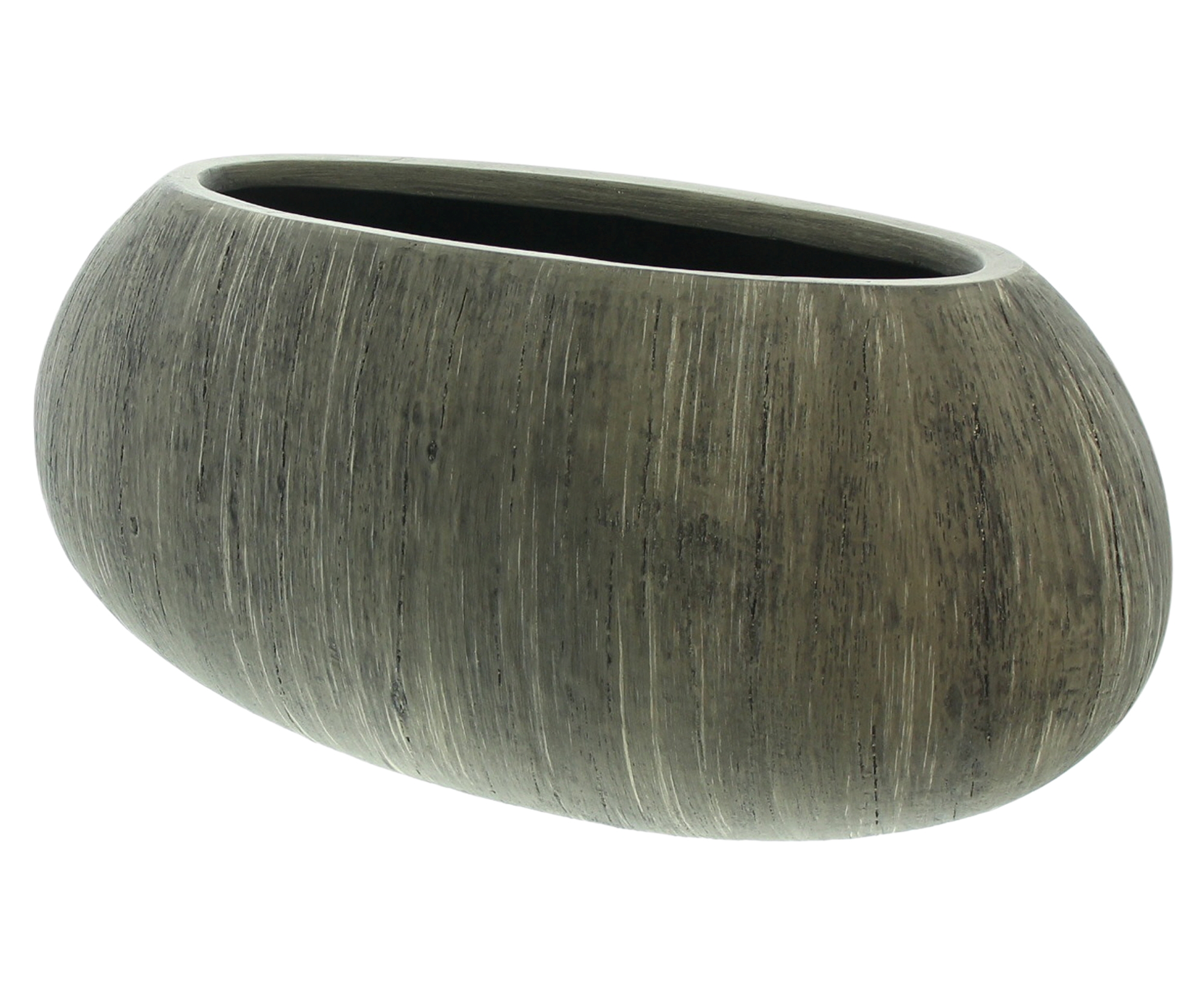 Pflanzschale "Woodgrey"  im Frank Flechtwaren Online Shop für Pflanztöpfe kaufen