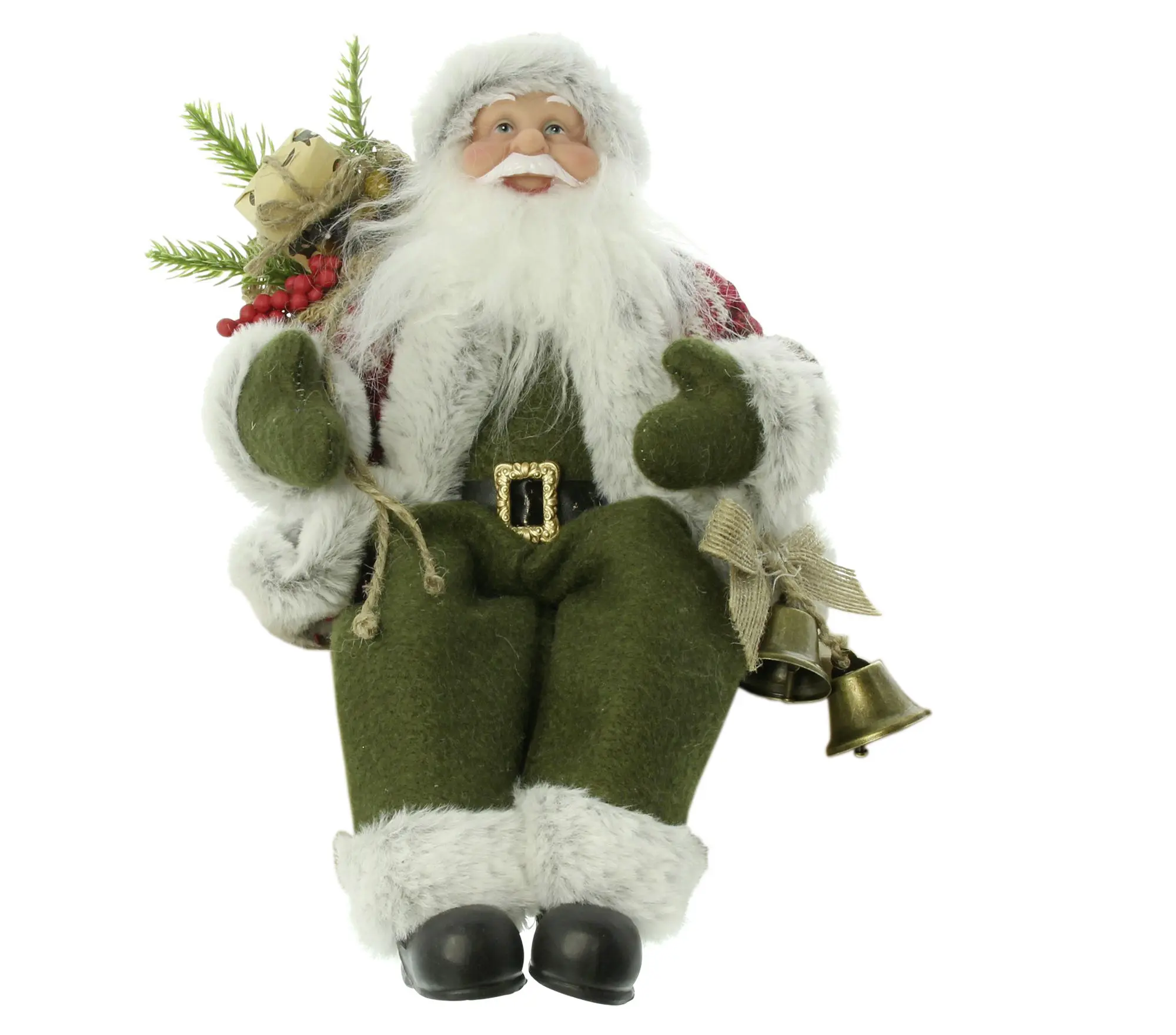 Kantenhocker "Santa mit Glöckchen" im Frank Flechtwaren Online Shop für Weihnachtsmänner kaufen Kantenhocker "Santa mit Glöckchen" im Frank Flechtwaren Online Shop für Weihnachtsmänner kaufen