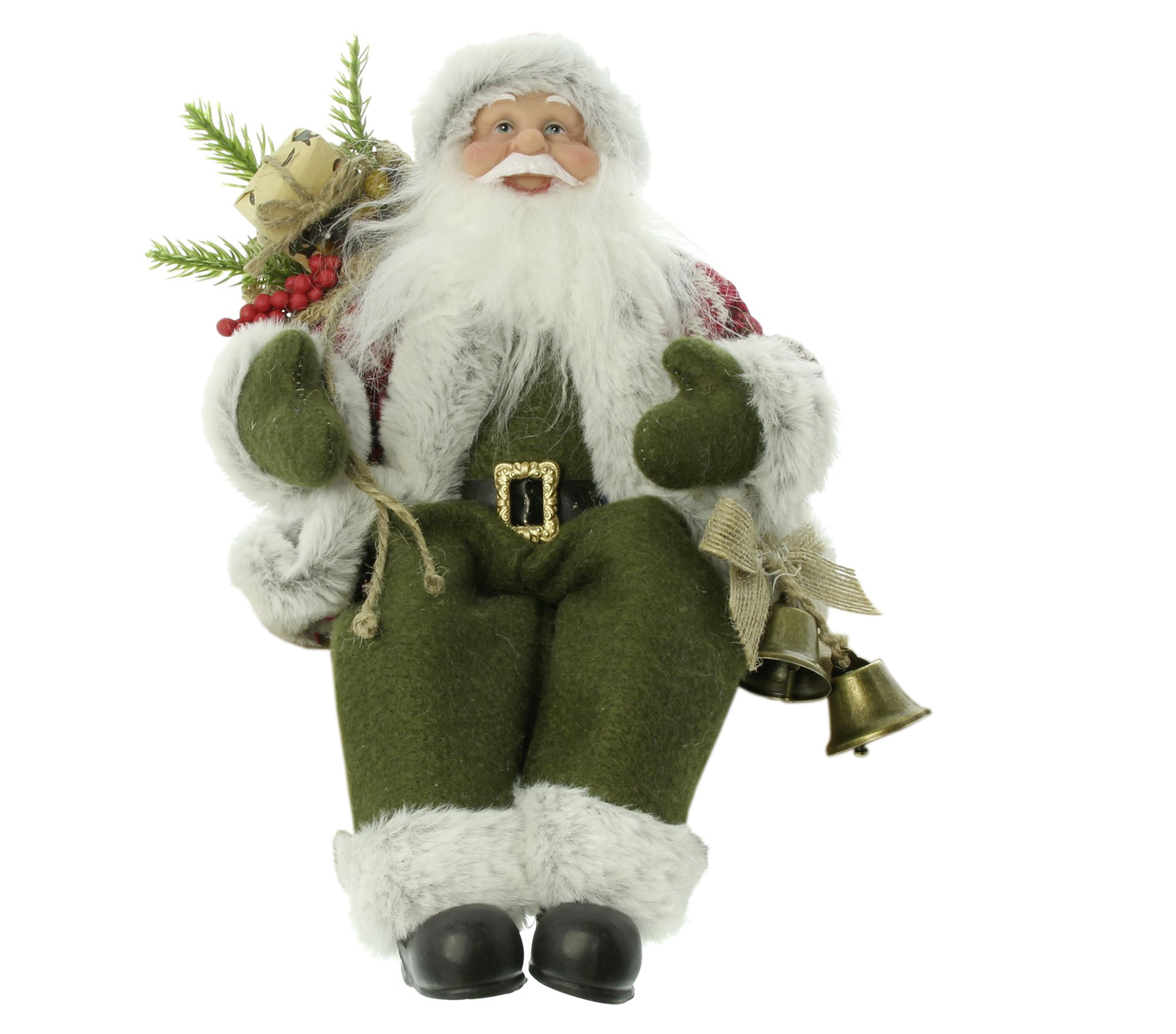 Kantenhocker "Santa mit Glöckchen" im Frank Flechtwaren Online Shop für Weihnachten kaufen Kantenhocker "Santa mit Glöckchen" im Frank Flechtwaren Online Shop für Weihnachten kaufen