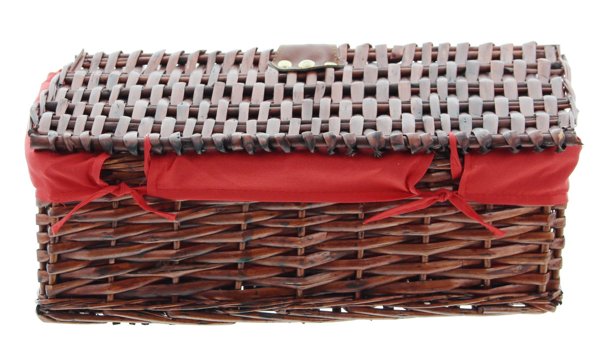 Weidenkoffer mit Textil  im Frank Flechtwaren Online Shop für Korbtruhen kaufen