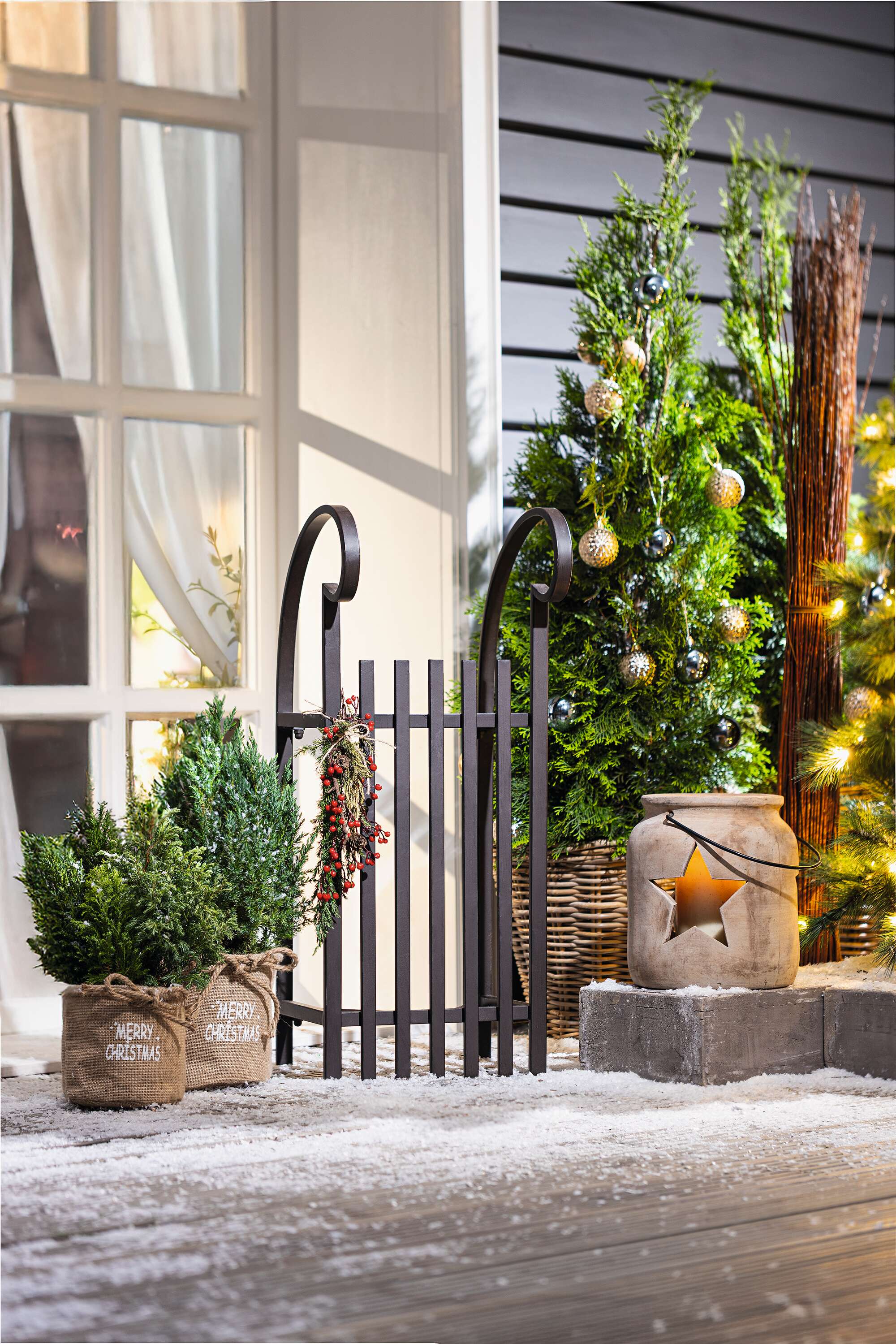 Windlicht "Stern"  im Frank Flechtwaren Online Shop für Titelserie Weihnachten kaufen