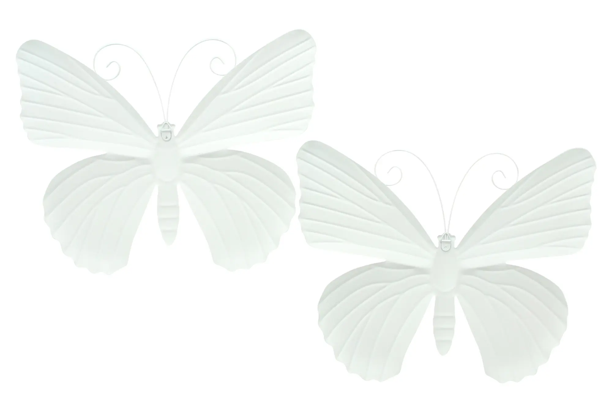 Schmetterling "Blau &amp; Orange", 2er Set  im Frank Flechtwaren Online Shop für Dekohänger kaufen