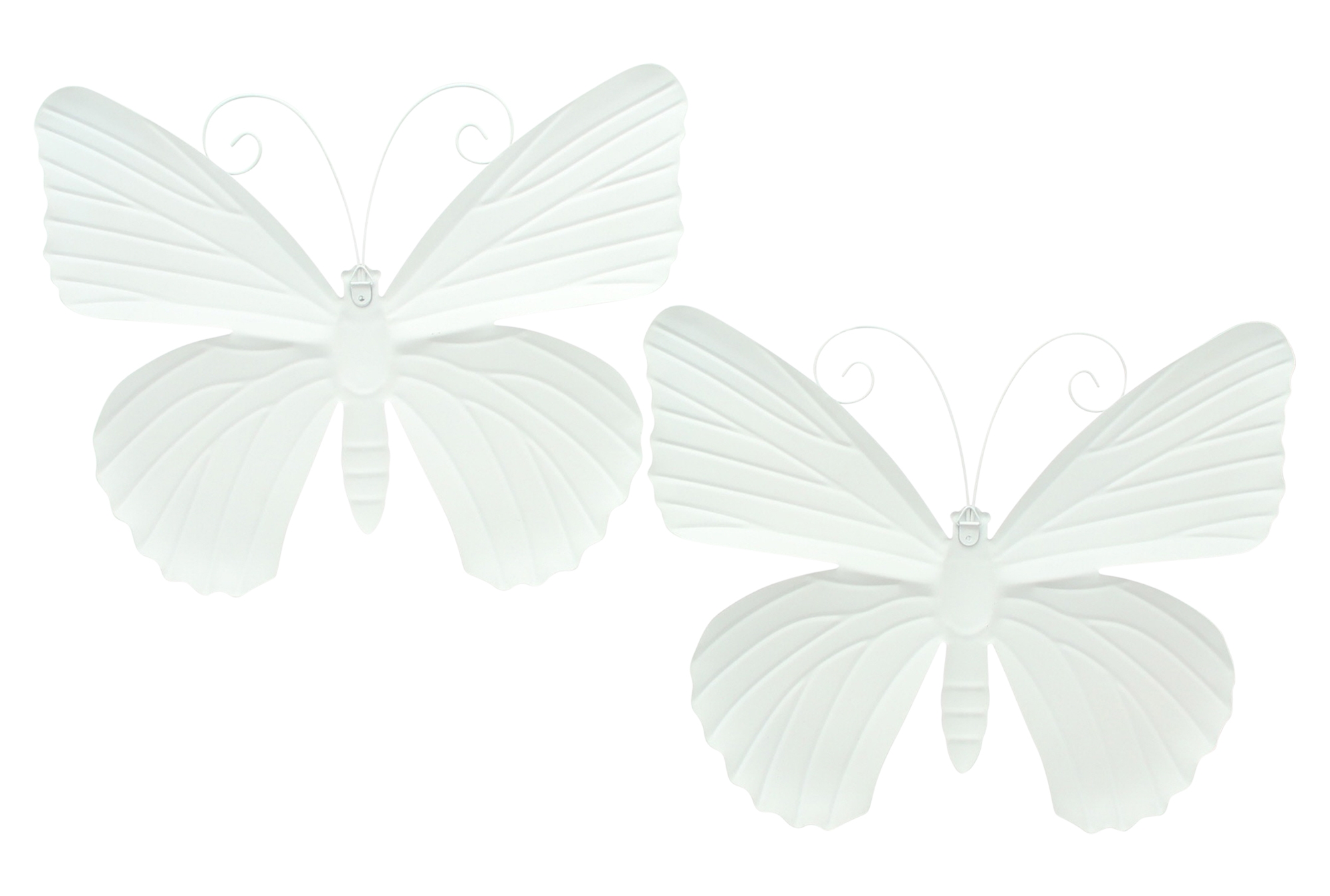 Schmetterling "Blau &amp; Orange", 2er Set  im Frank Flechtwaren Online Shop für Dekohänger kaufen