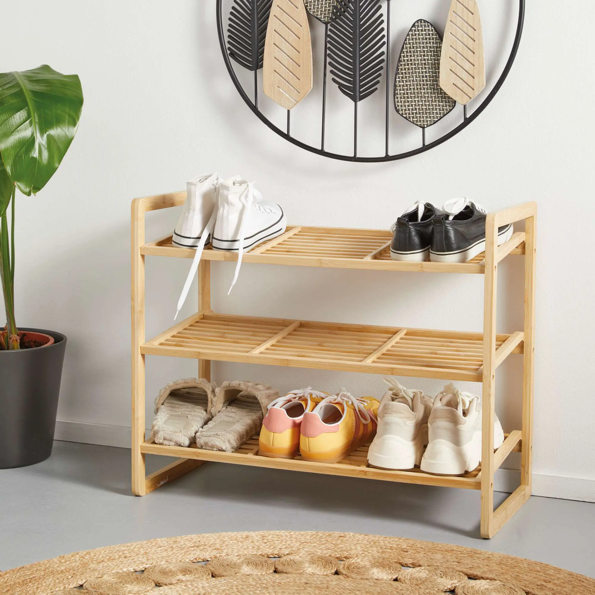 Schuhregal "Bambus"  im Frank Flechtwaren Online Shop kaufen