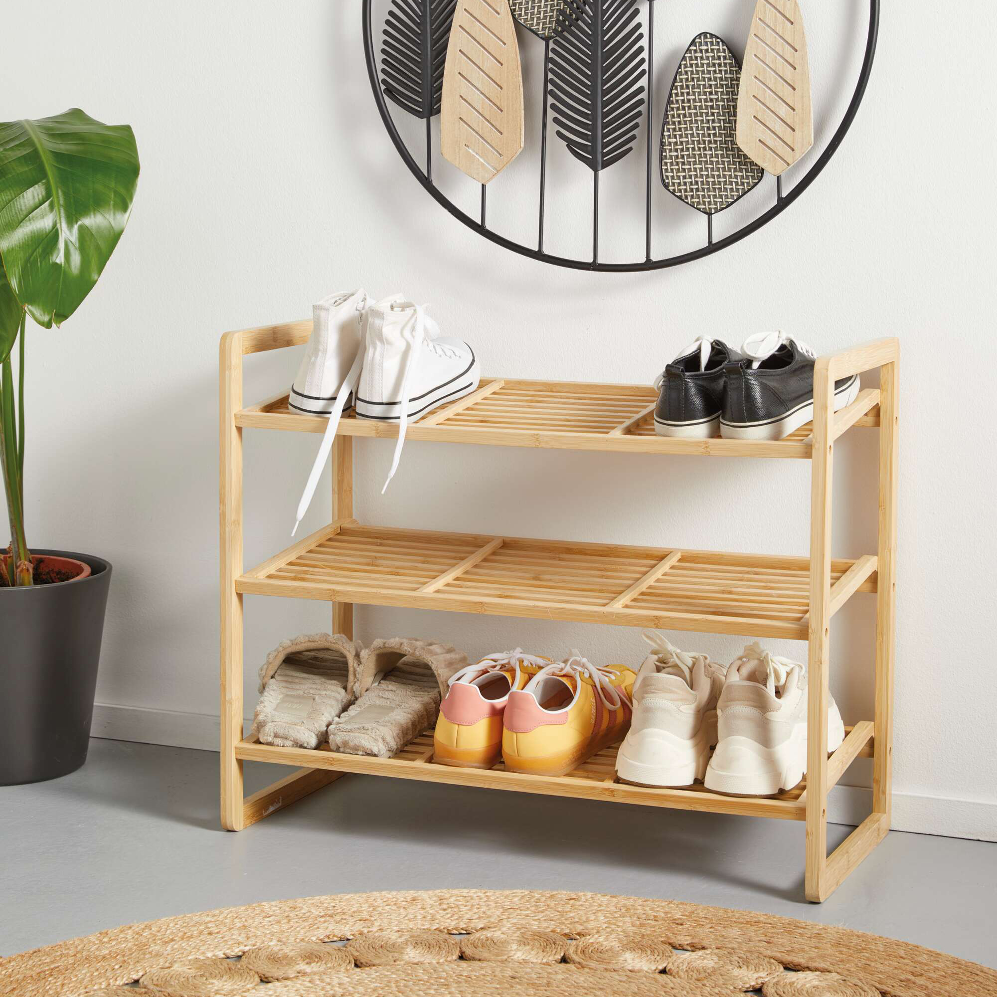 Schuhregal "Bambus"  im Frank Flechtwaren Online Shop kaufen