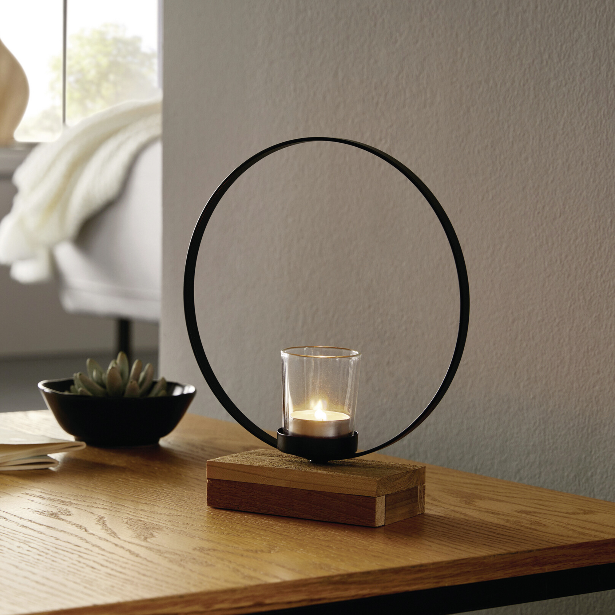 Windlicht "Ring"  im Frank Flechtwaren Online Shop kaufen