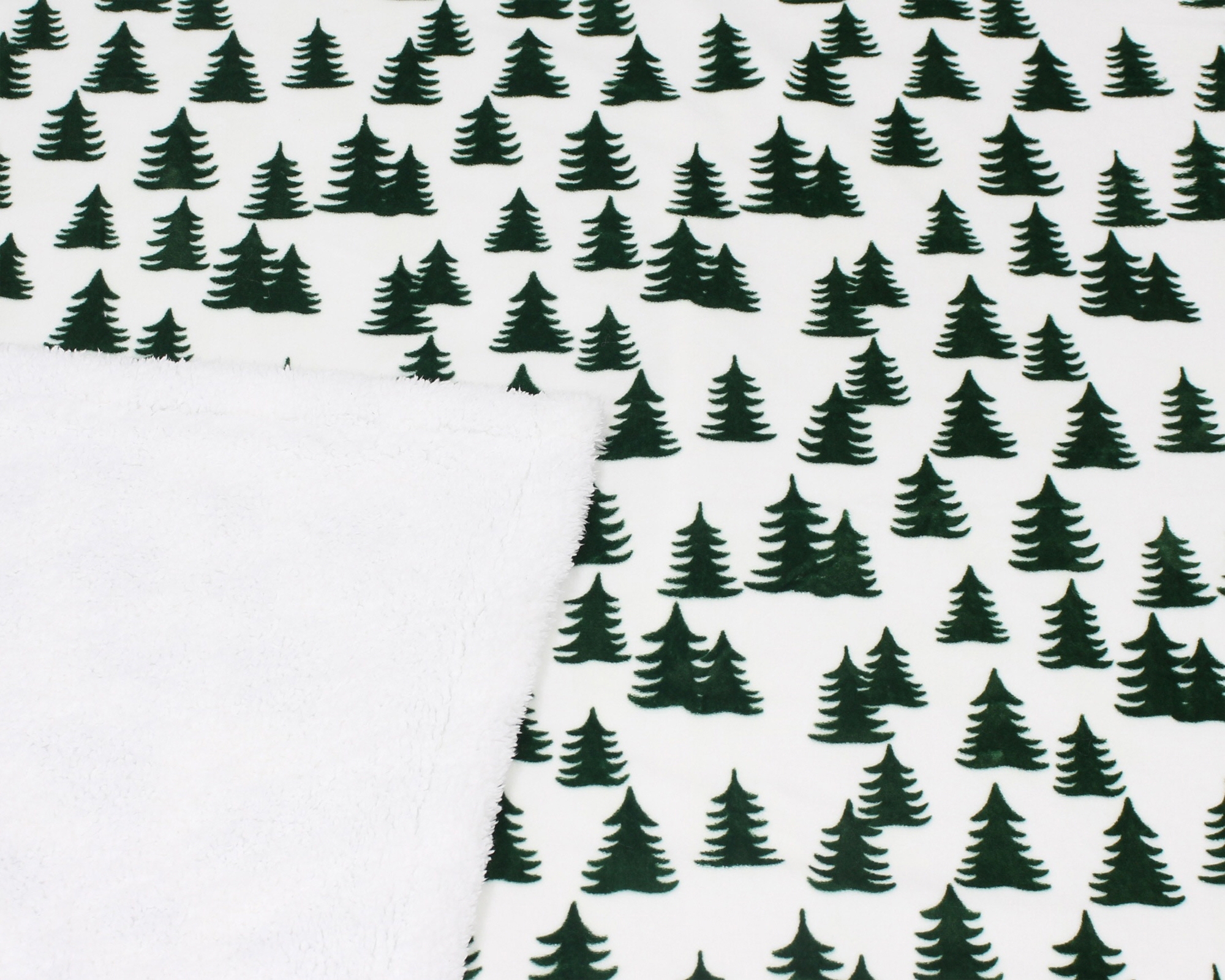 Kuscheldecke "Tannenwald"  im Frank Flechtwaren Online Shop für Weihnachten kaufen
