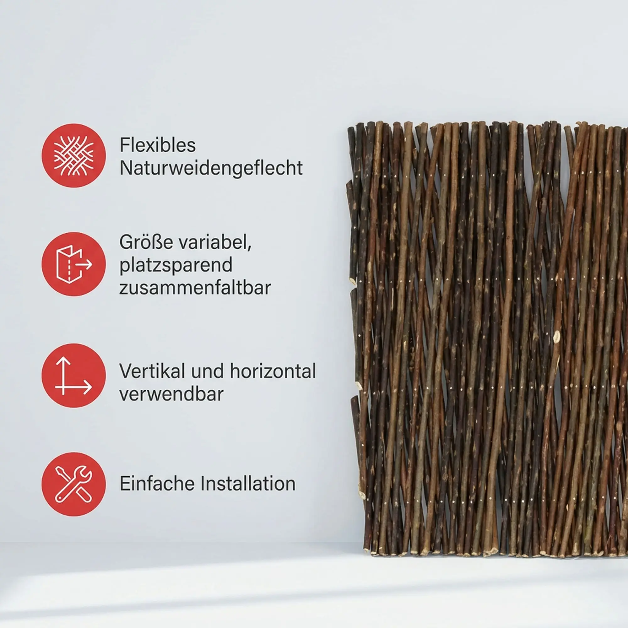 Rankhilfe, variabel  im Frank Flechtwaren Online Shop für Rankhilfen &amp; Rankbögen kaufen