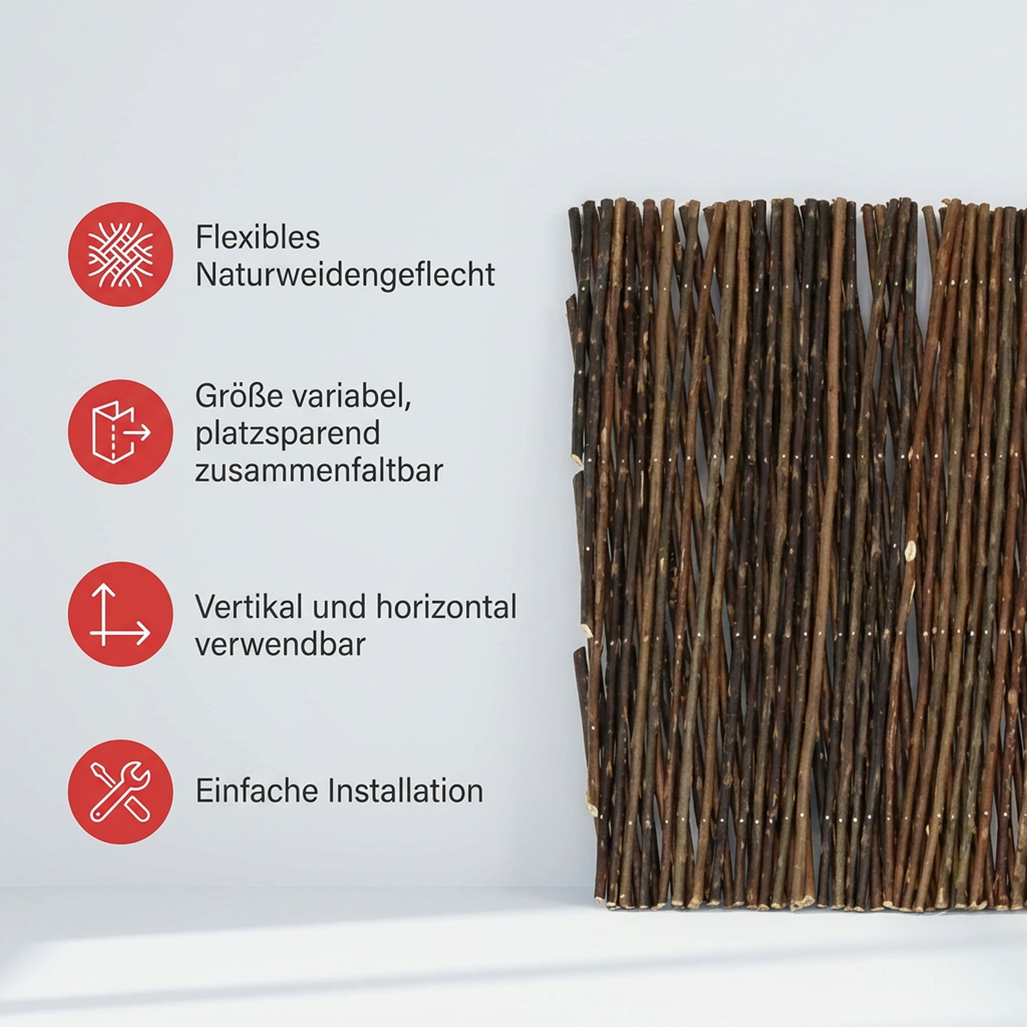 Rankhilfe, variabel  im Frank Flechtwaren Online Shop für Rankhilfen &amp; Rankbögen kaufen