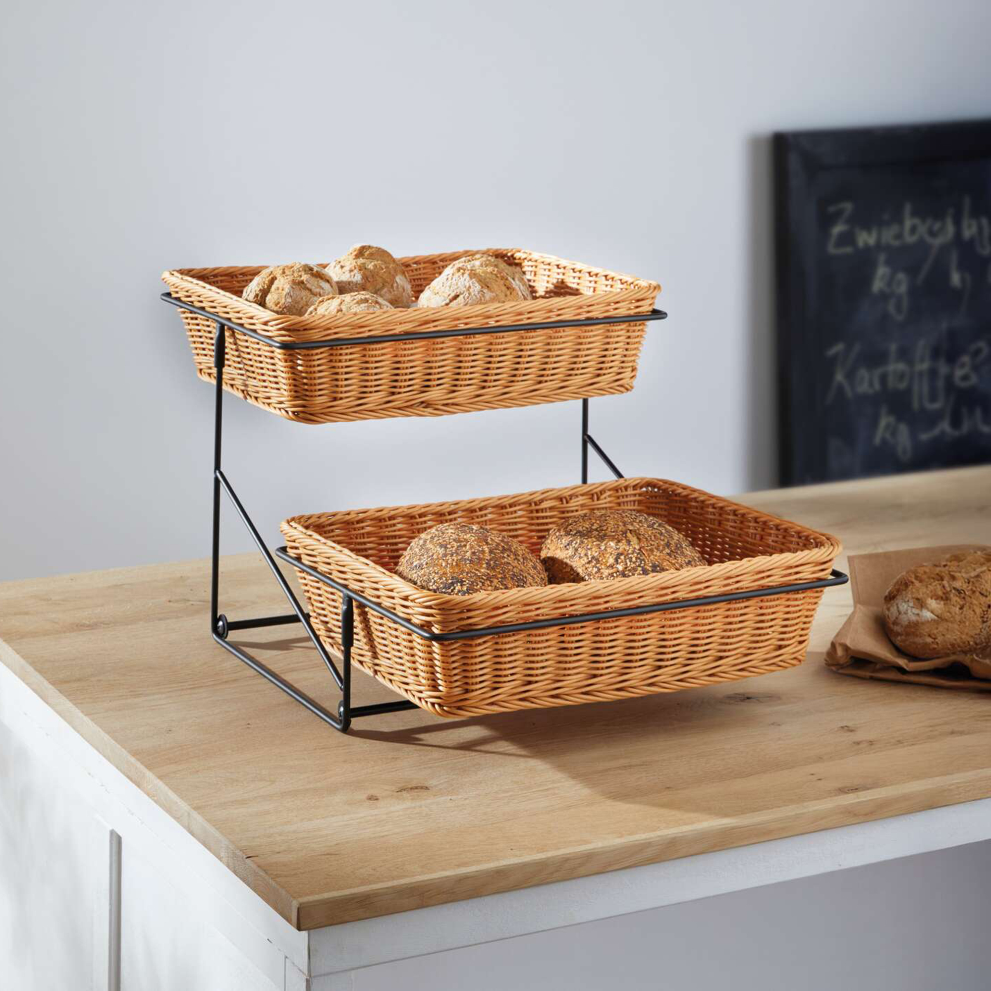 Stufen-Etagere "Poly"  im Frank Flechtwaren Online Shop kaufen