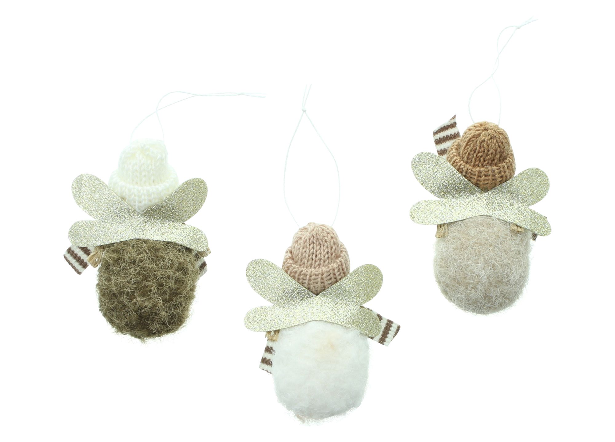 Deko-Hänger "Engel mit Herz", 3er Set  im Frank Flechtwaren Online Shop für Dekohänger  kaufen