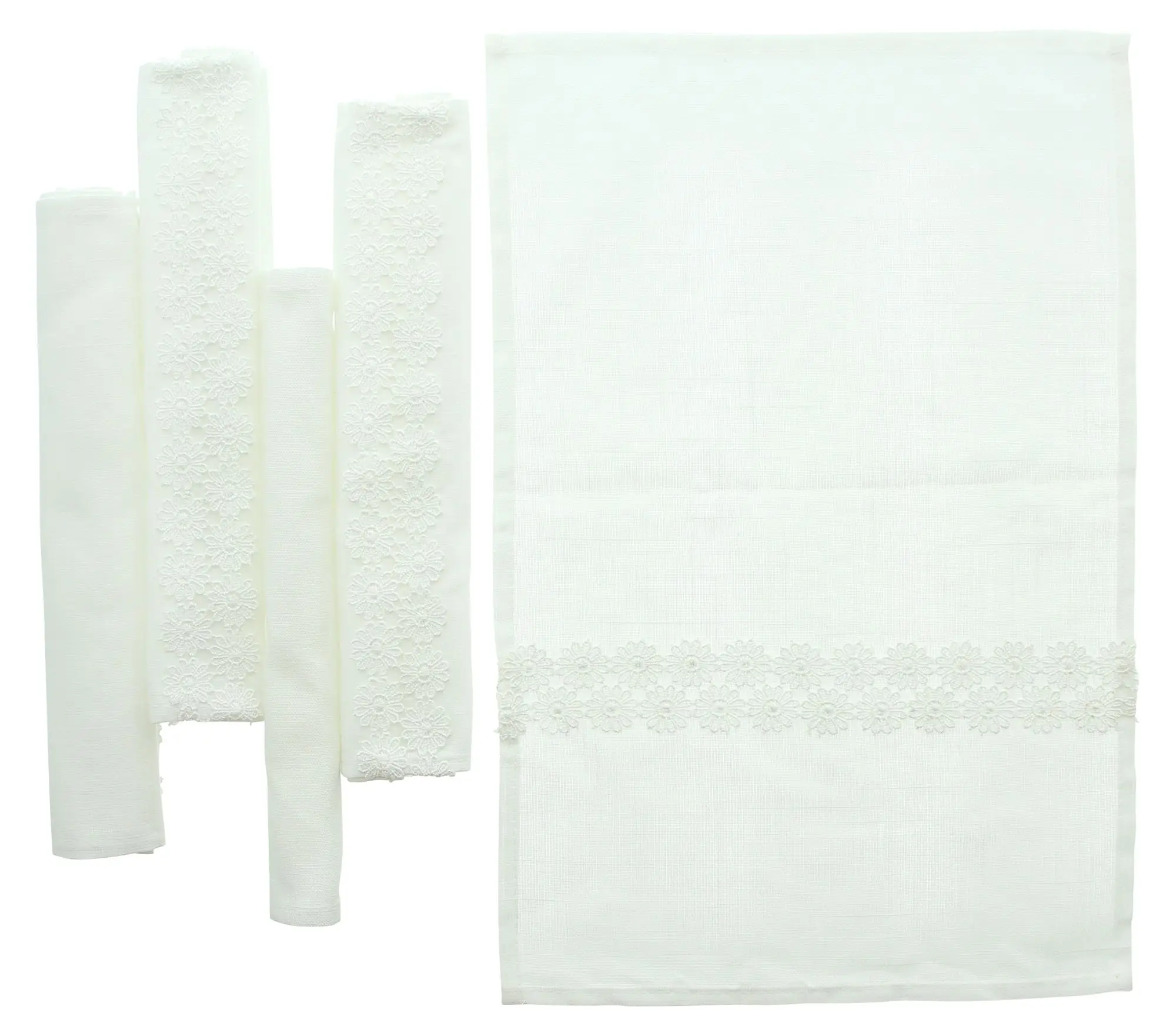 Platzmatte "Spitzenblümchen", 2er Set  im Frank Flechtwaren Online Shop für Ostern kaufen
