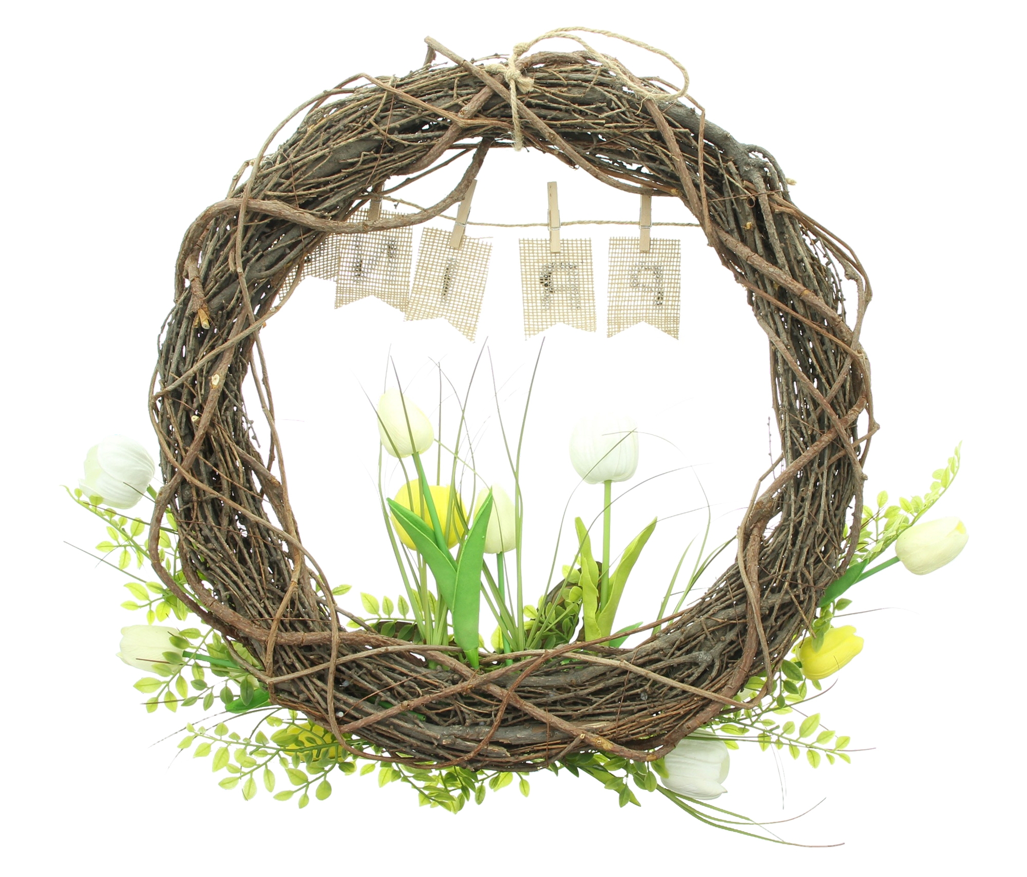 Kranz "Spring"  im Frank Flechtwaren Online Shop für Gerade eingetroffen kaufen