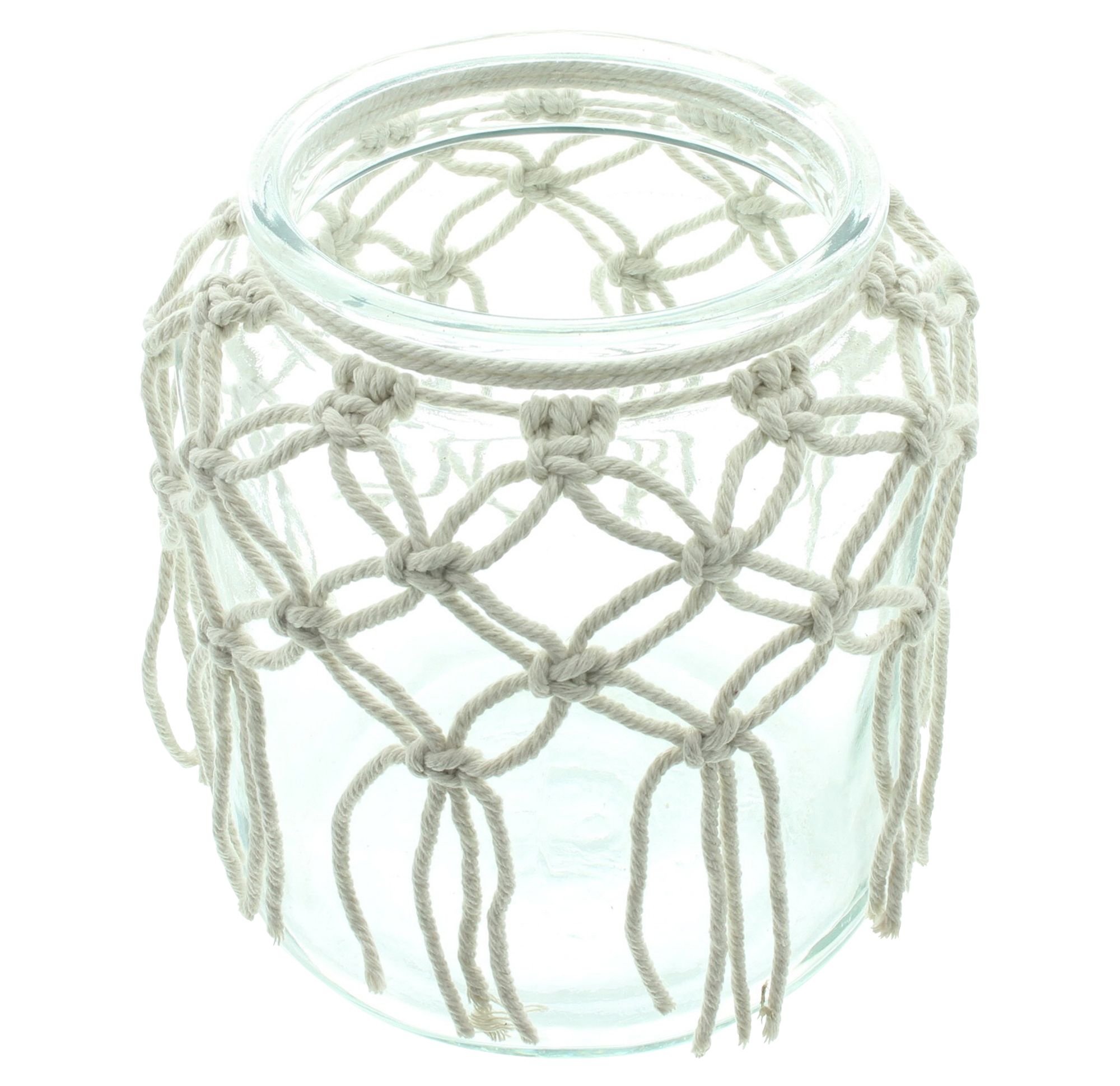 Windlicht "Makramee"  im Frank Flechtwaren Online Shop für Ostern kaufen