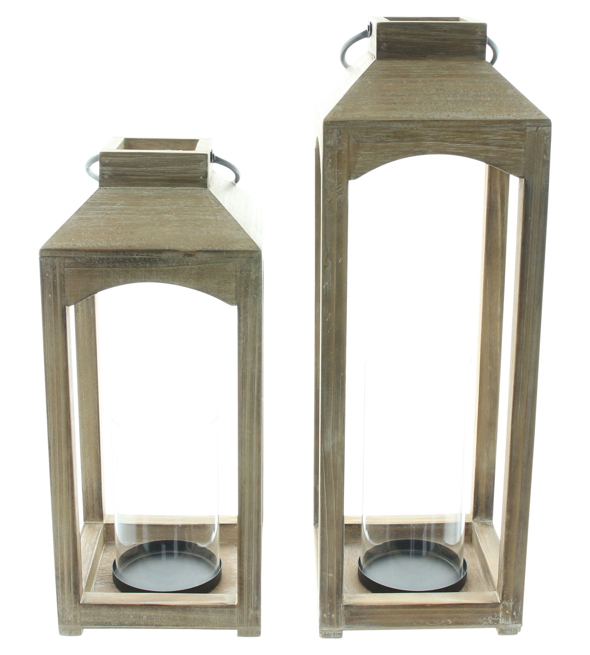 Laterne "Wood", 2er Set im Frank Flechtwaren Online Shop für Laternen kaufen Laterne "Wood", 2er Set im Frank Flechtwaren Online Shop für Laternen kaufen