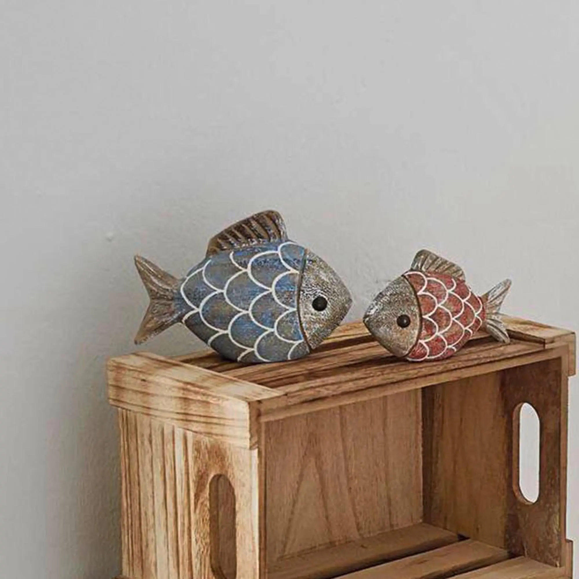 Fisch "Berti &amp; Bella", 2er Set  im Frank Flechtwaren Online Shop kaufen