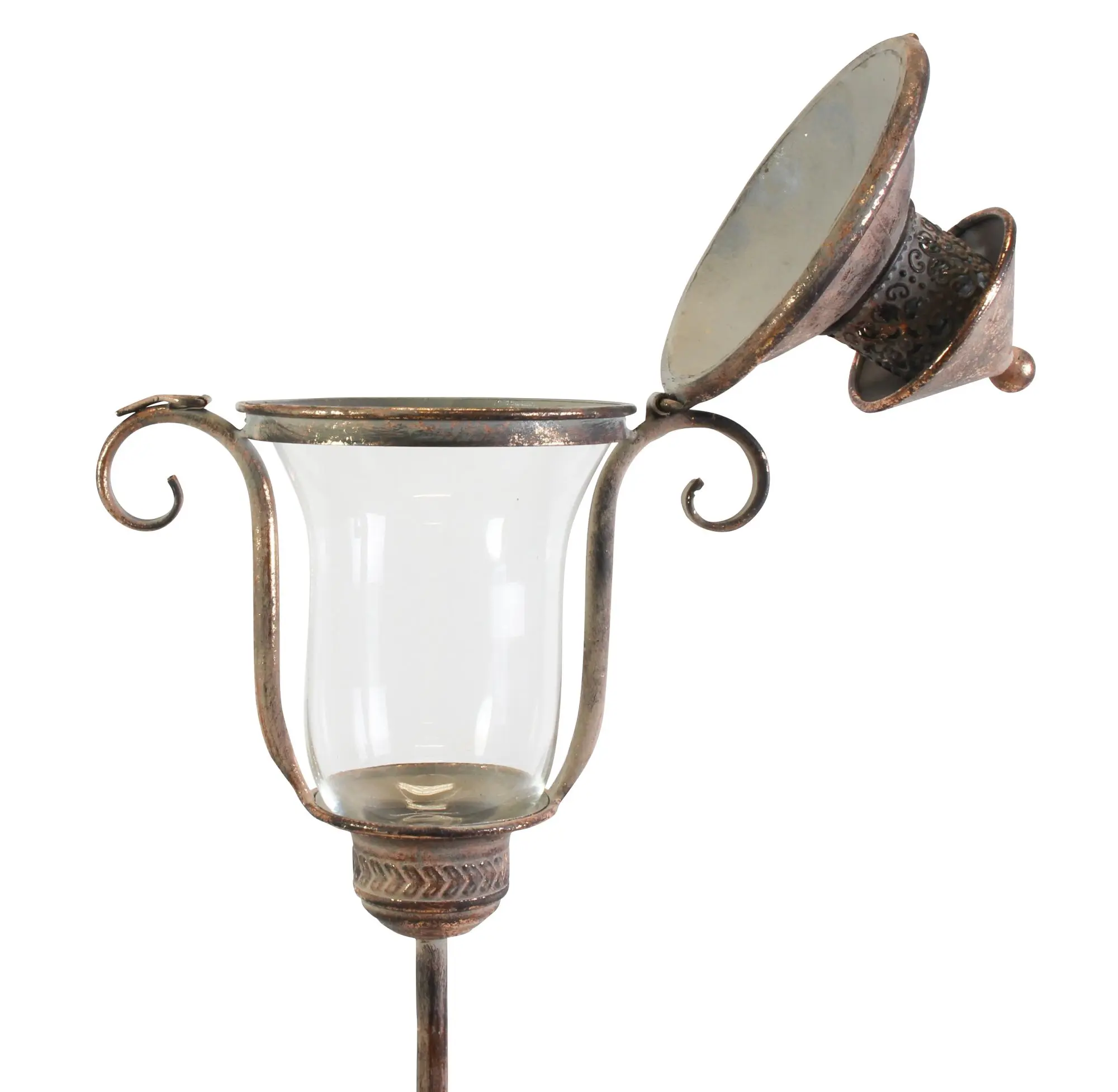 Stablaterne "Shabby-Grey"  im Frank Flechtwaren Online Shop für Gartenstecker kaufen