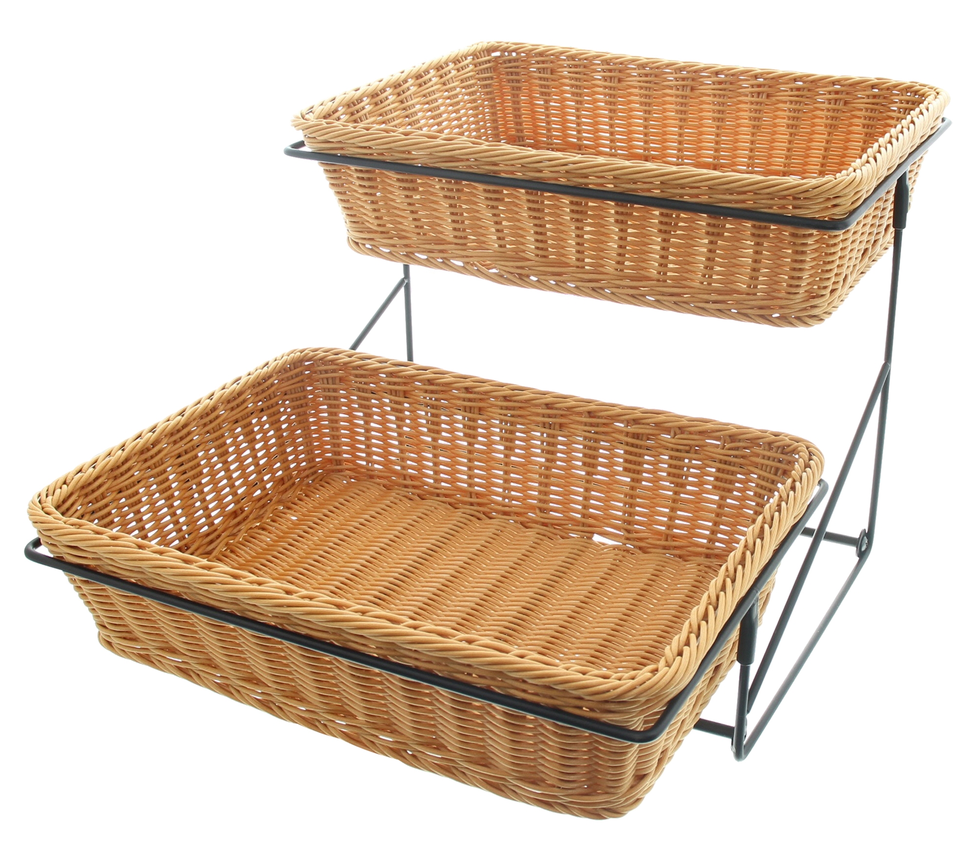 Stufen-Etagere "Poly"  im Frank Flechtwaren Online Shop für Ladendeko kaufen