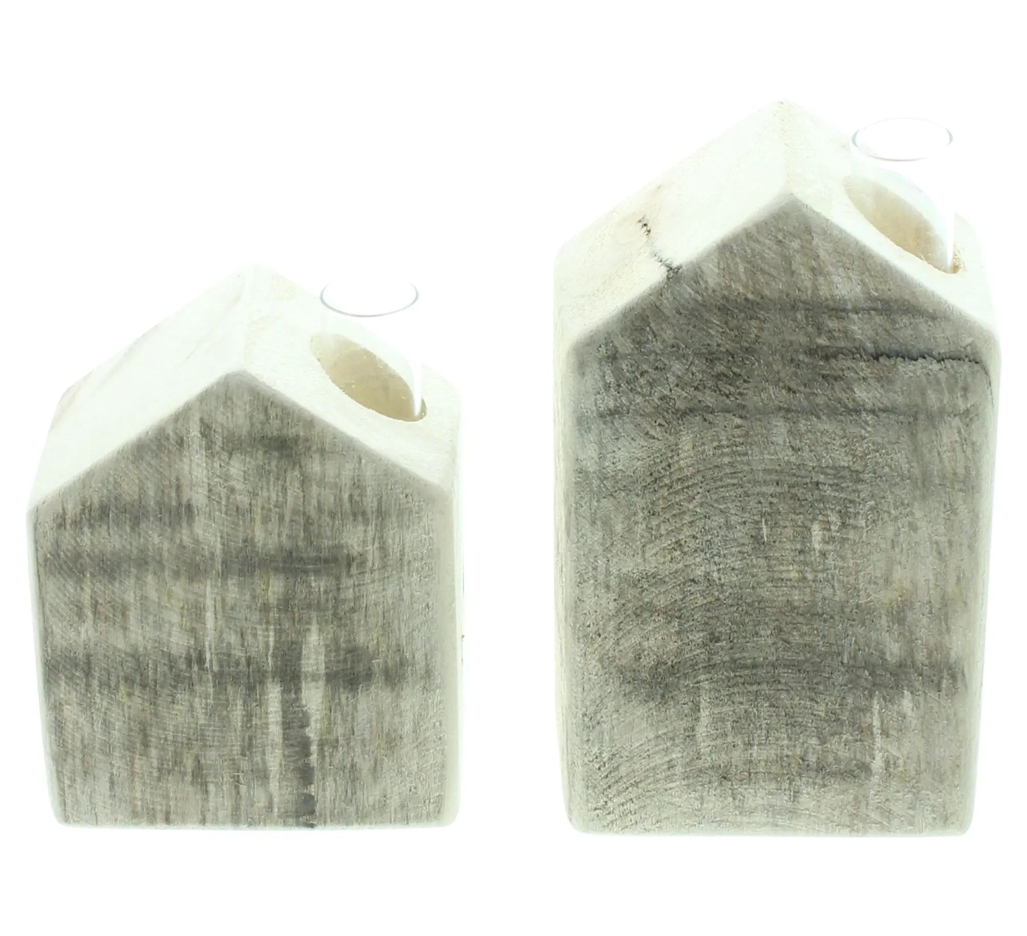 Vase "Häuschen", 2er Set  im Frank Flechtwaren Online Shop kaufen