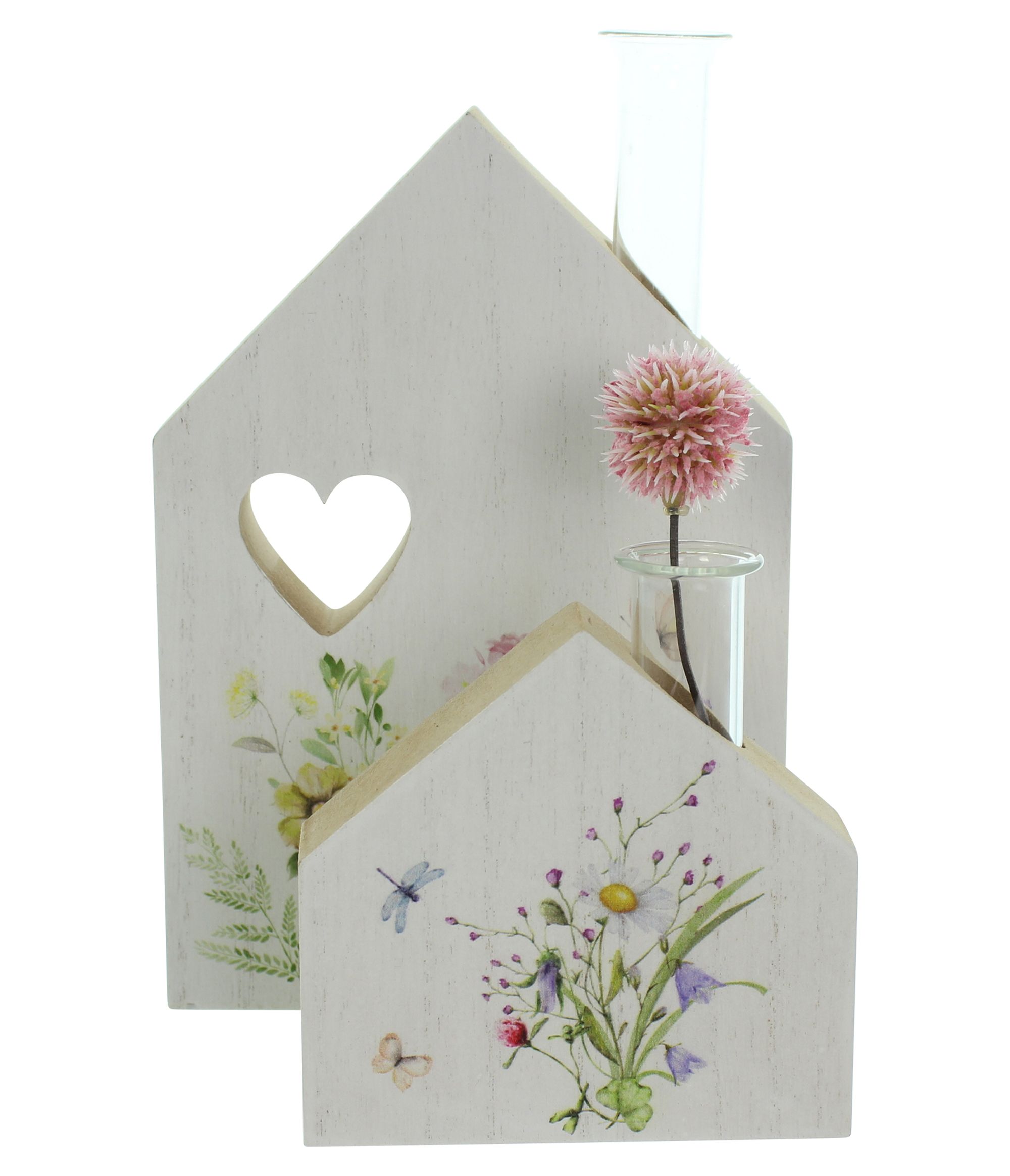 Haus mit Vase "Blumenwiese", 2er Set im Frank Flechtwaren Online Shop für Ostern kaufen Haus mit Vase "Blumenwiese", 2er Set im Frank Flechtwaren Online Shop für Ostern kaufen