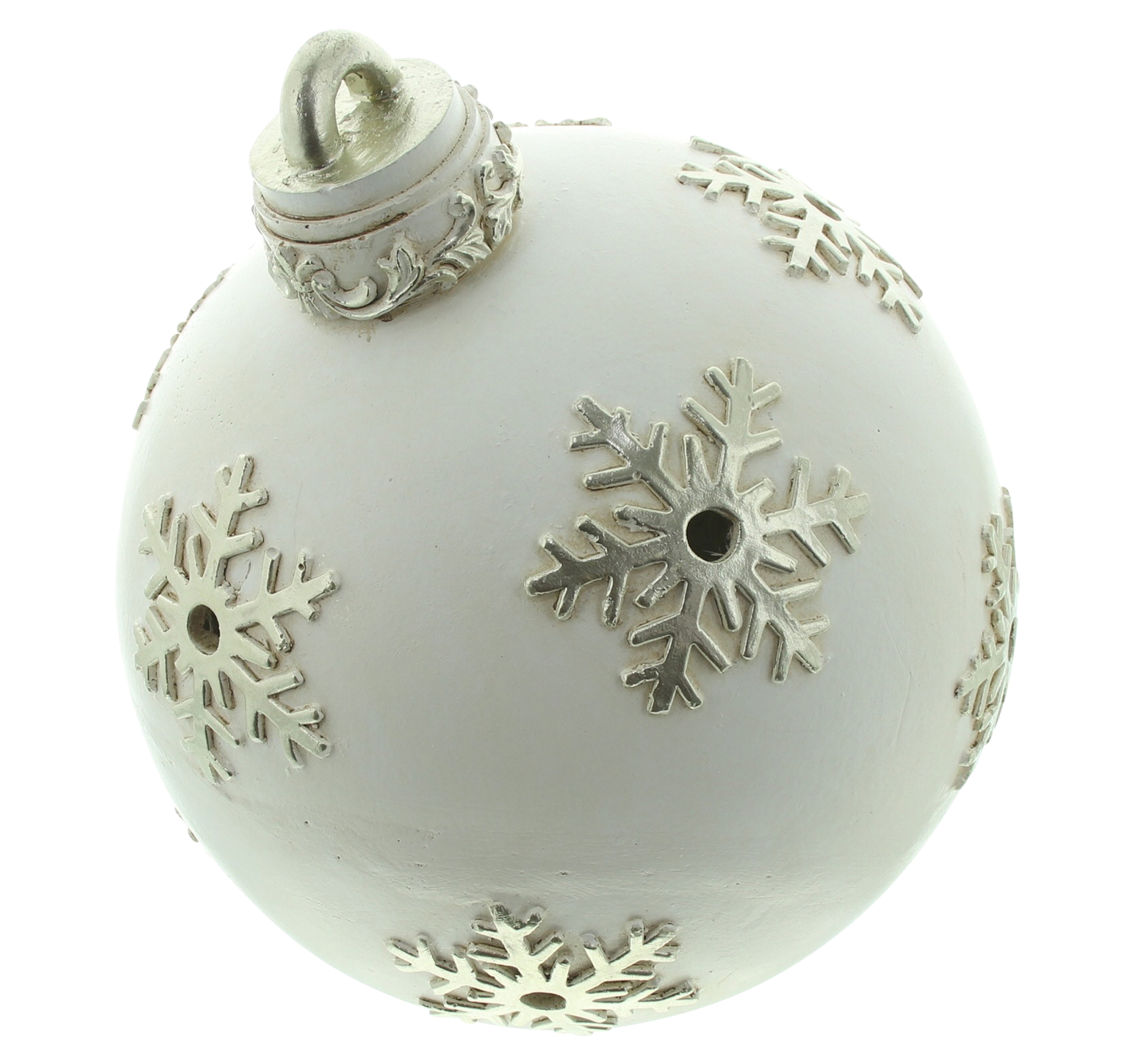 LED-Weihnachtskugel "Nostalgie", groß  im Frank Flechtwaren Online Shop für LED-Deko kaufen