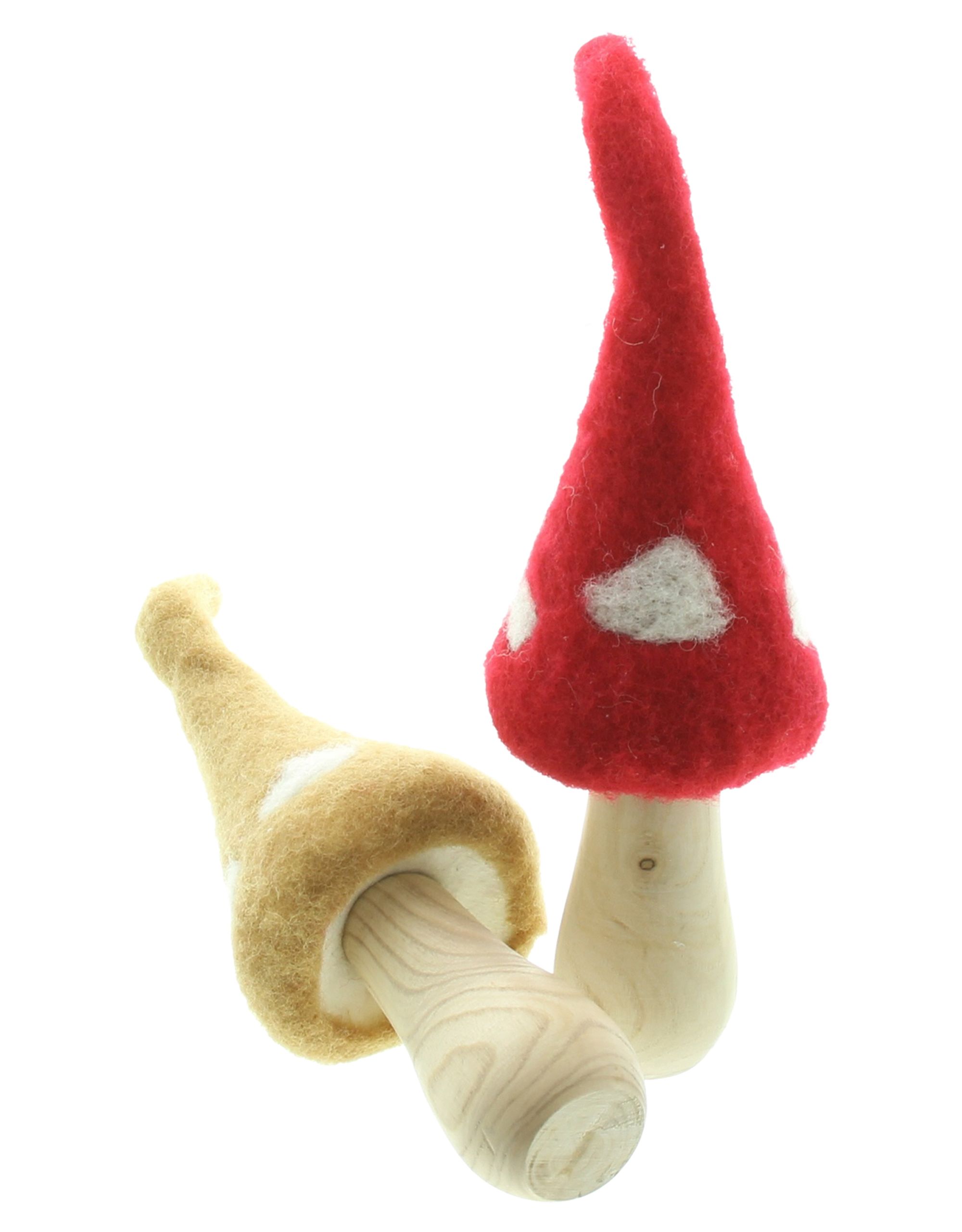 Pilz "Filzhut", 2er Set im Frank Flechtwaren Online Shop für Herbst kaufen Pilz "Filzhut", 2er Set im Frank Flechtwaren Online Shop für Herbst kaufen