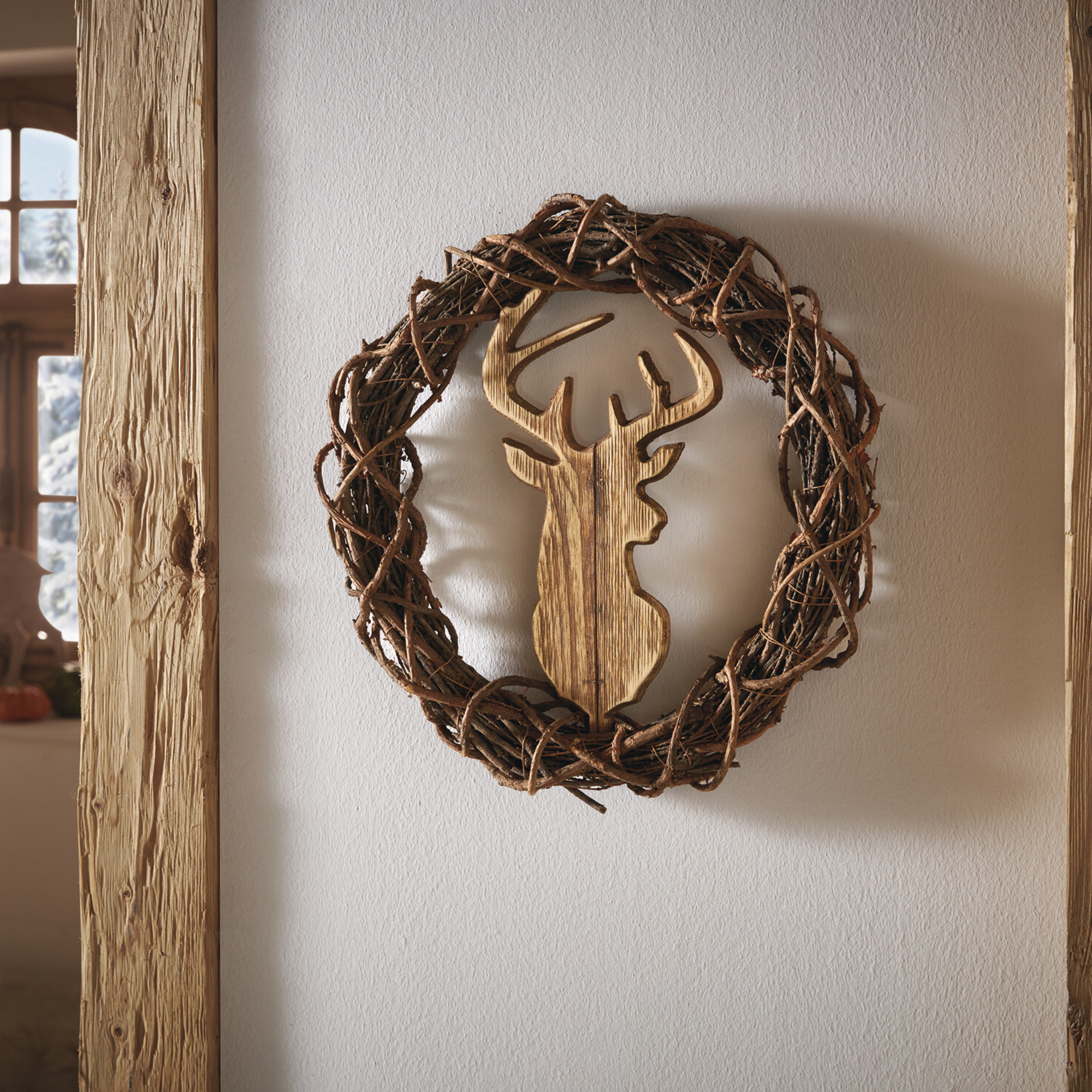 Kranz "Hirsch"  im Frank Flechtwaren Online Shop kaufen