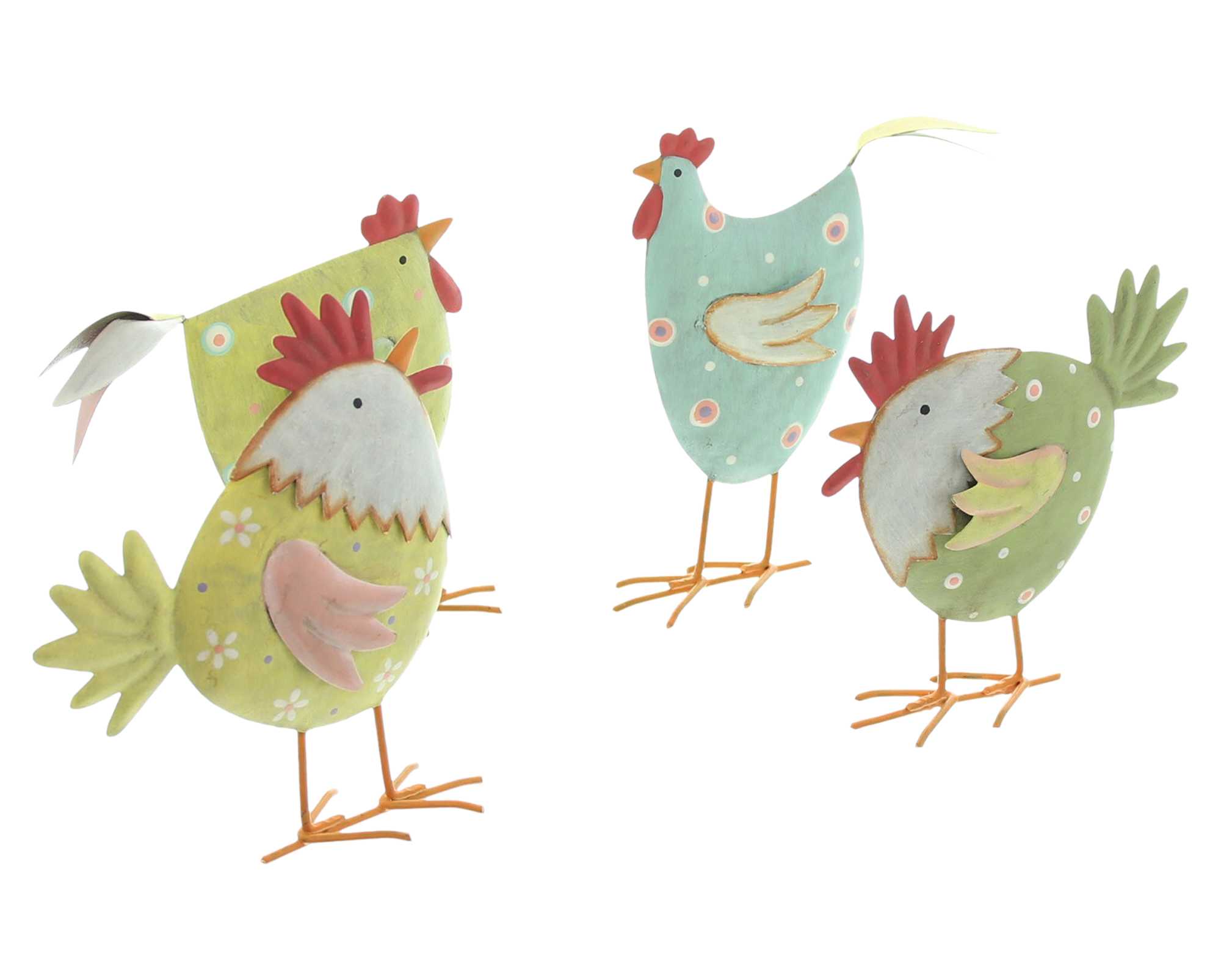 Hühnerbande "Farbenpracht", 4er Set im Frank Flechtwaren Online Shop für Ostern kaufen Hühnerbande "Farbenpracht", 4er Set im Frank Flechtwaren Online Shop für Ostern kaufen