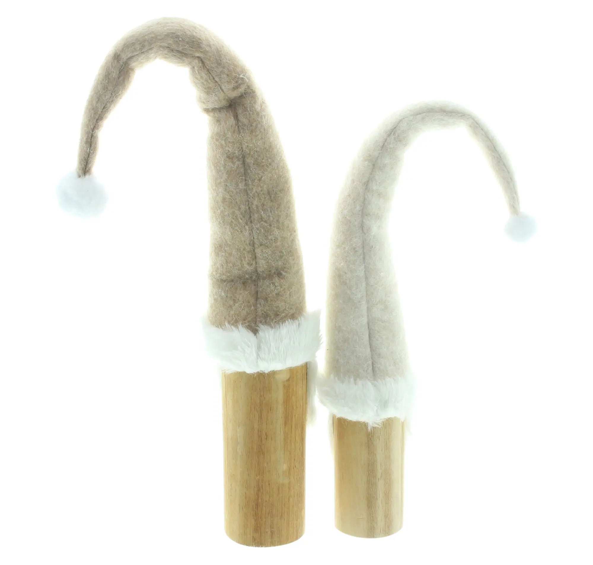 Wichtel "Langmütze", 2er Set  im Frank Flechtwaren Online Shop für Weihnachtliche Dekofiguren kaufen