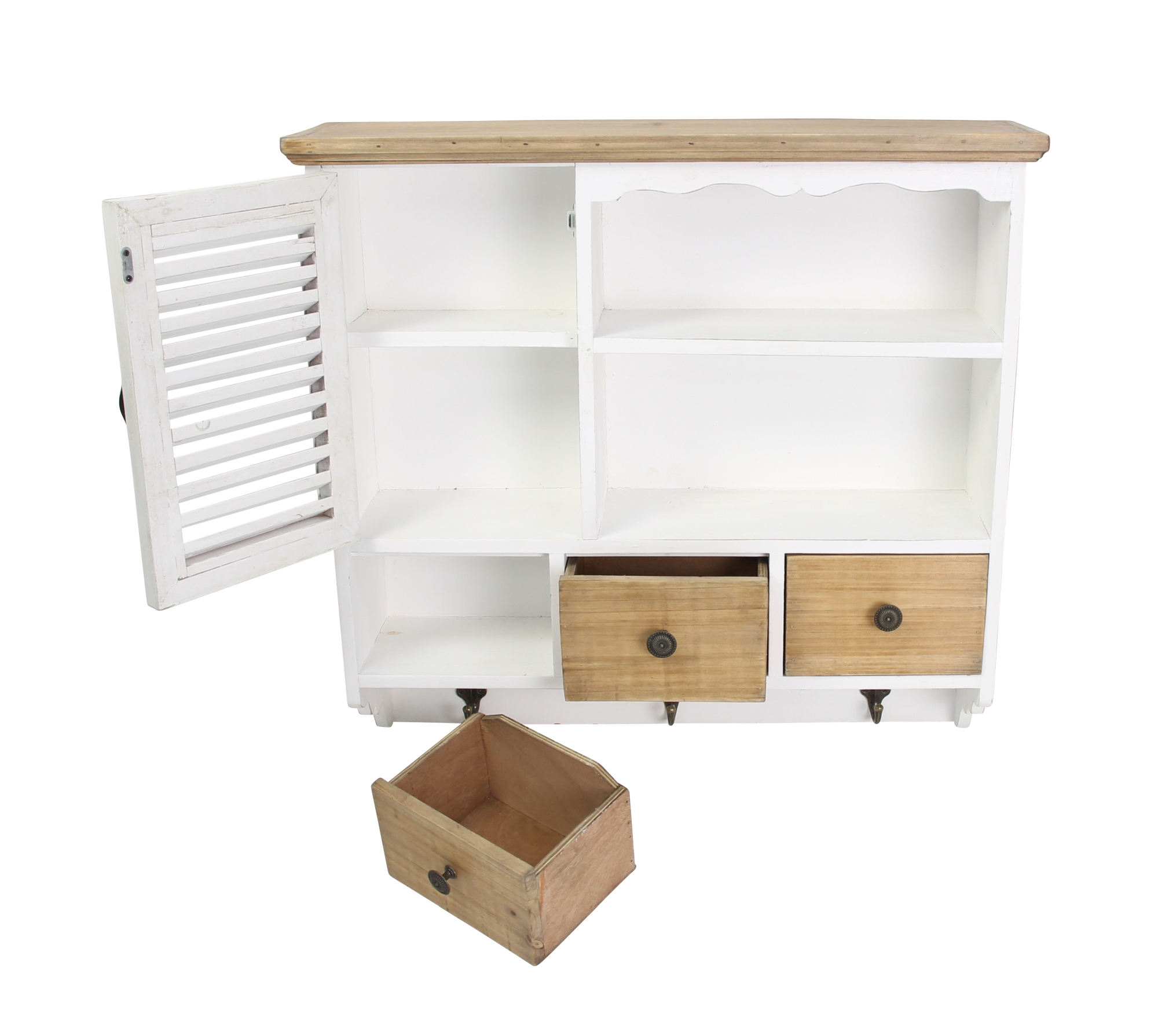 Hängeschrank "White Cottage"  im Frank Flechtwaren Online Shop für Küche kaufen