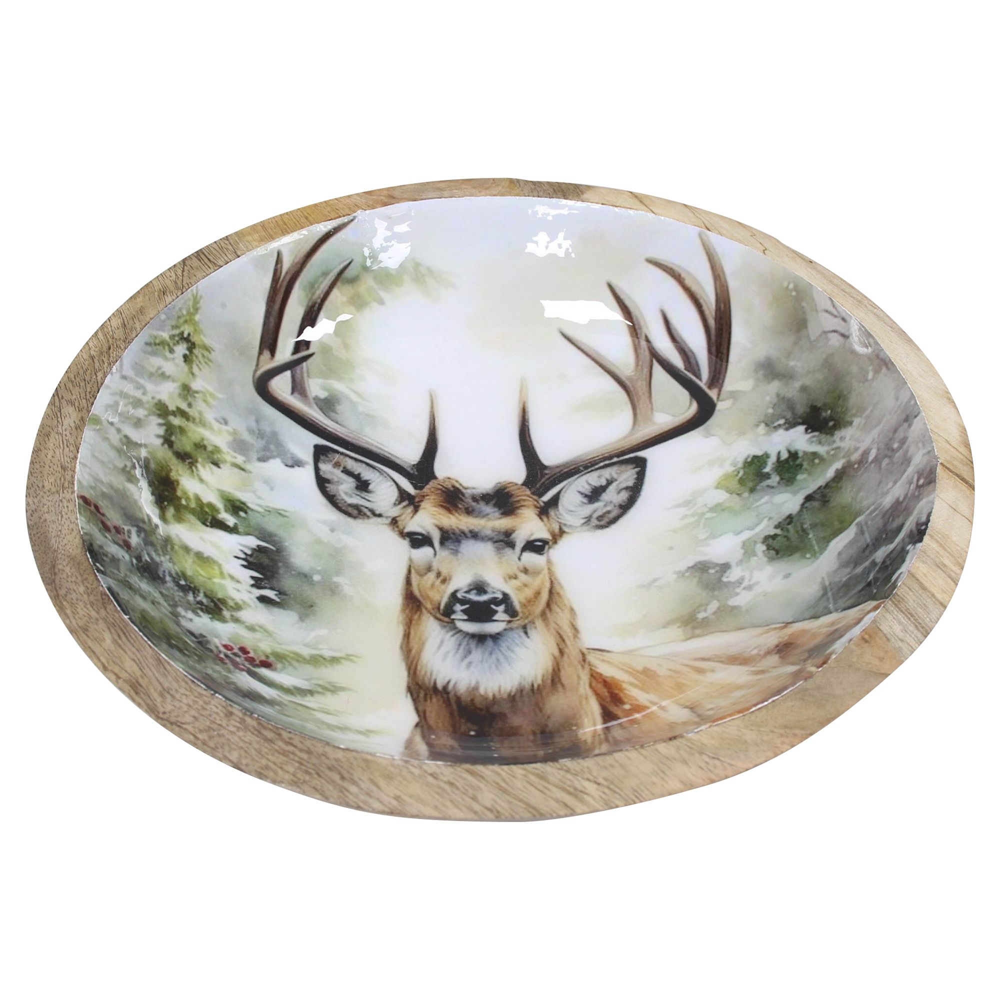 Deko-Schale "Hirsch"  im Frank Flechtwaren Online Shop für Metallic Glam kaufen