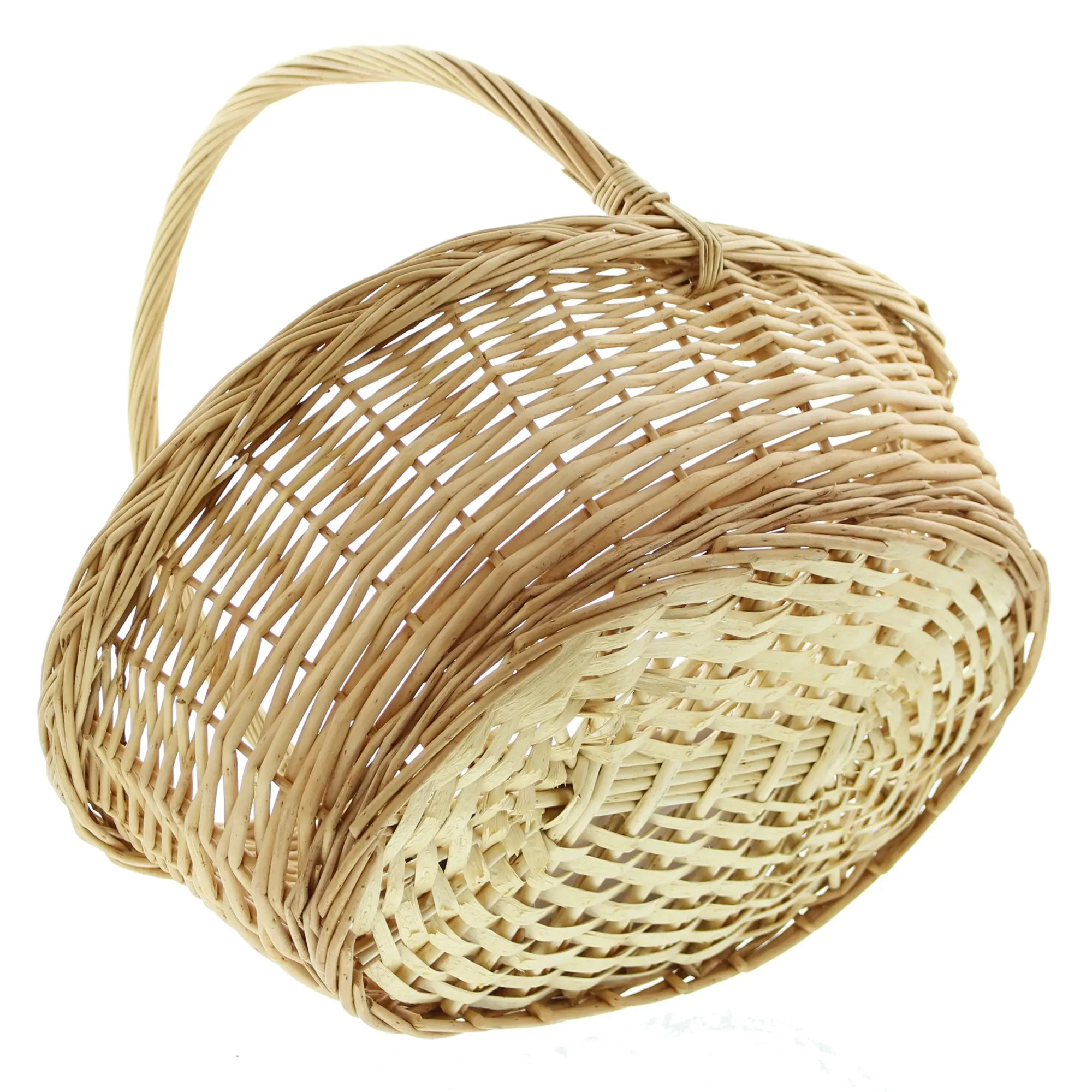 Bügelkorb "Naturweiß", groß  im Frank Flechtwaren Online Shop für Bügelkörbe kaufen