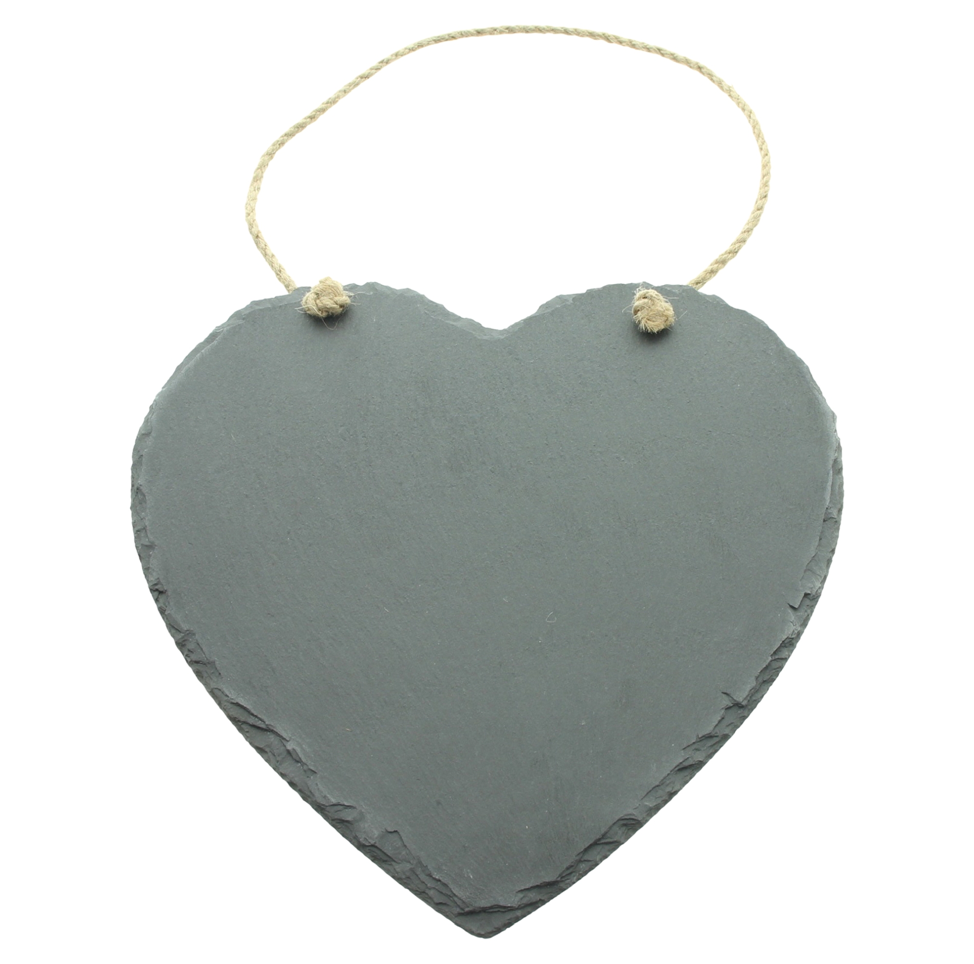 Herzhänger "Schiefer", 2er Set  im Frank Flechtwaren Online Shop für Dekohänger kaufen