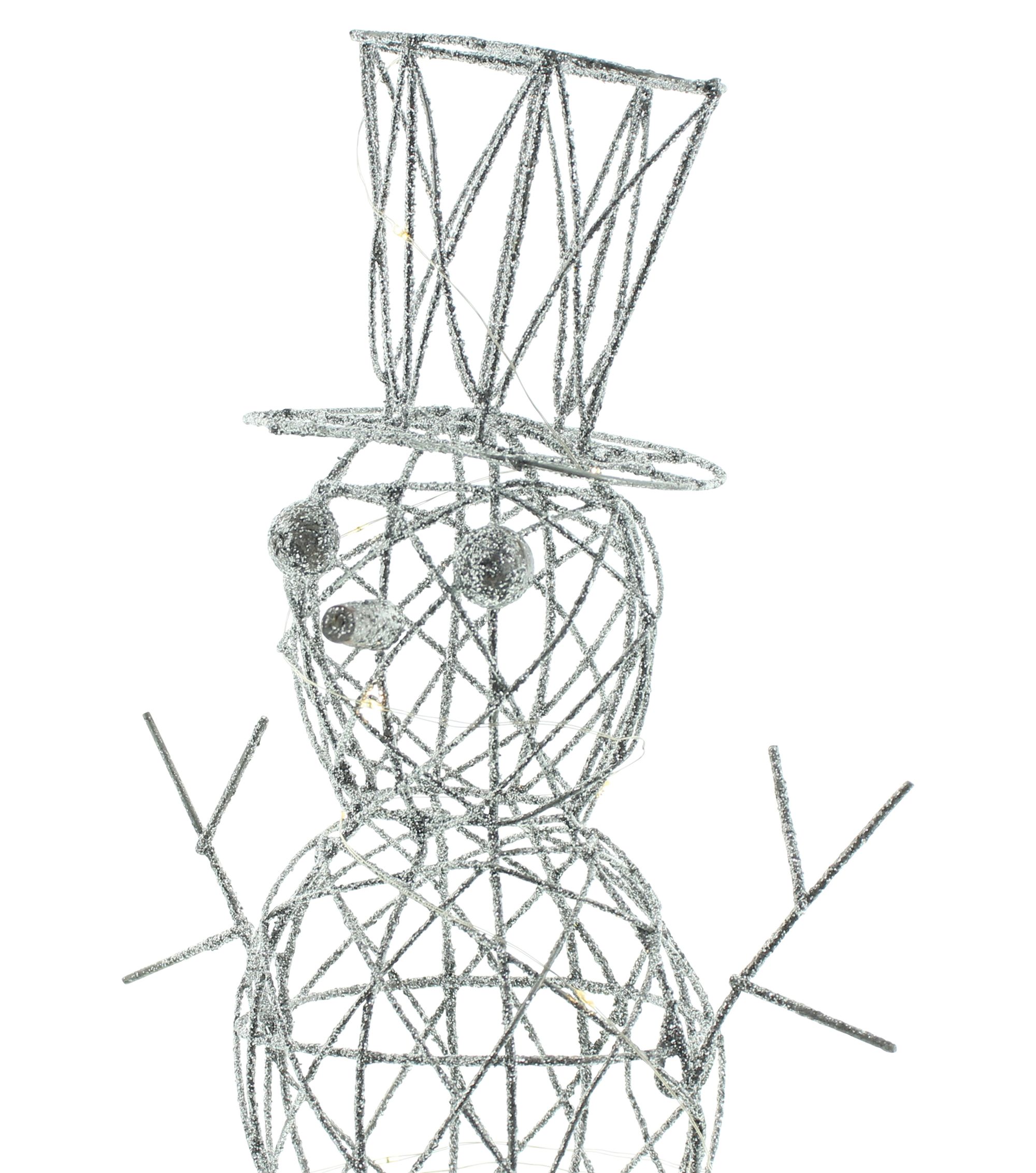 LED-Schneemann "Silver" im Frank Flechtwaren Online Shop für Weihnachten kaufen LED-Schneemann "Silver" im Frank Flechtwaren Online Shop für Weihnachten kaufen