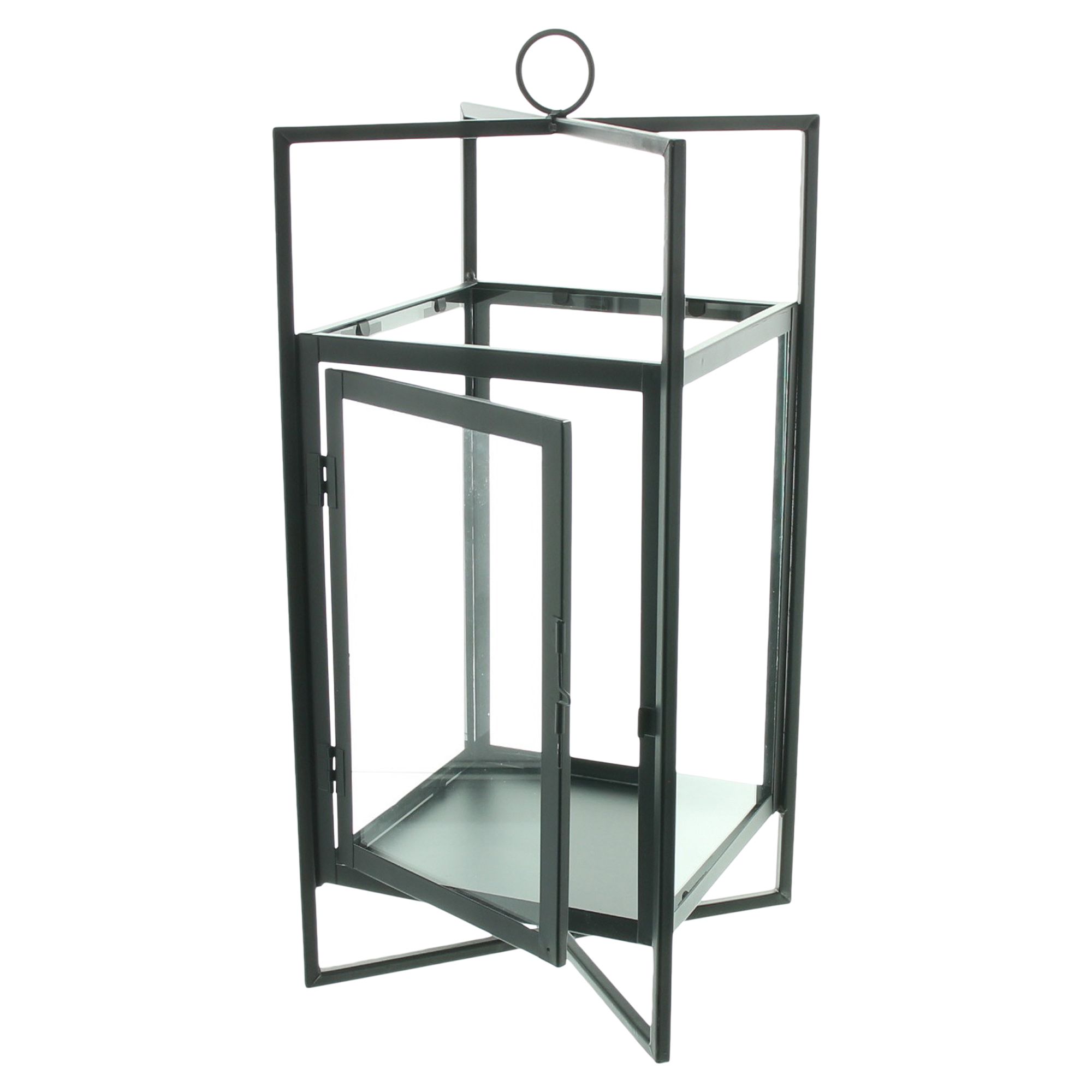 Laterne "Industrial Black"  im Frank Flechtwaren Online Shop für Gerade eingetroffen kaufen