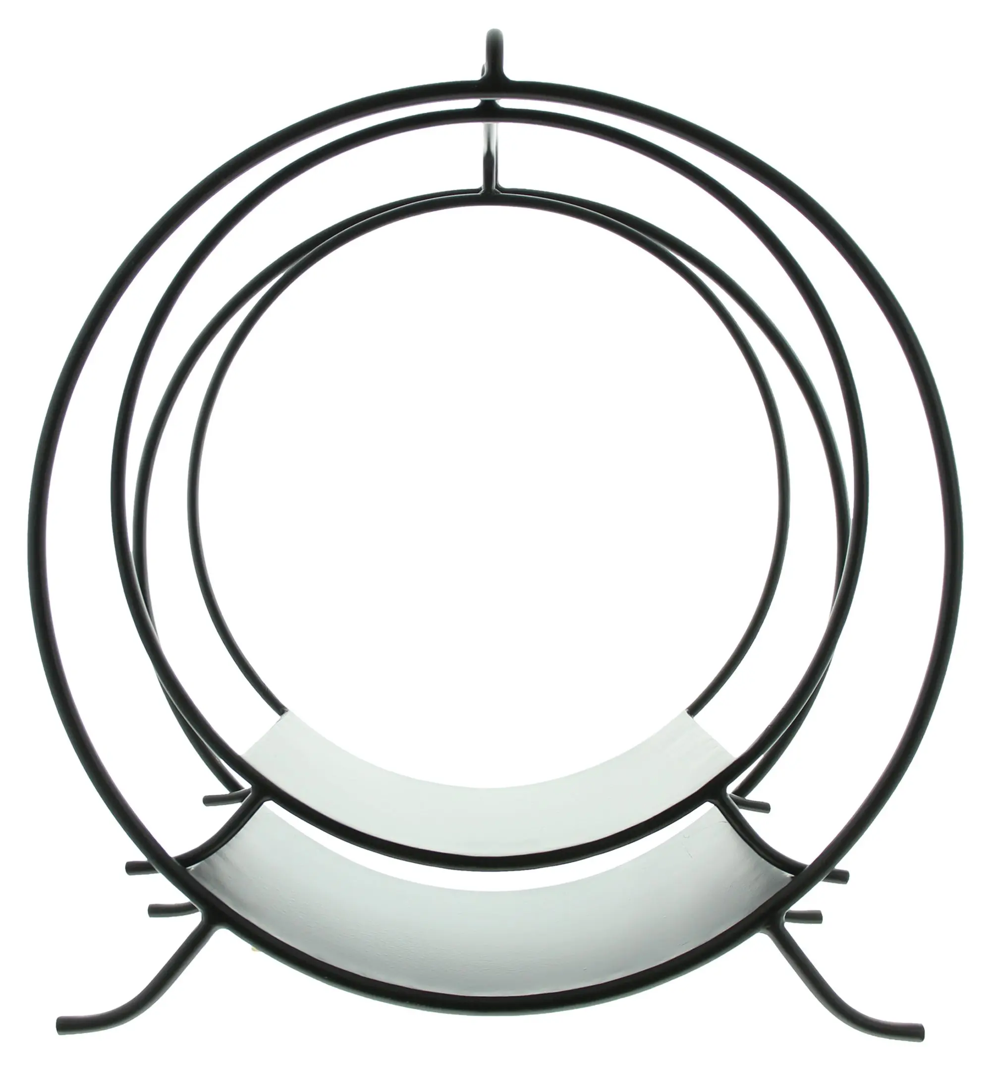 Kaminholzständer "Circle", 2er Set  im Frank Flechtwaren Online Shop für Holzkörbe &amp; Holzständer kaufen