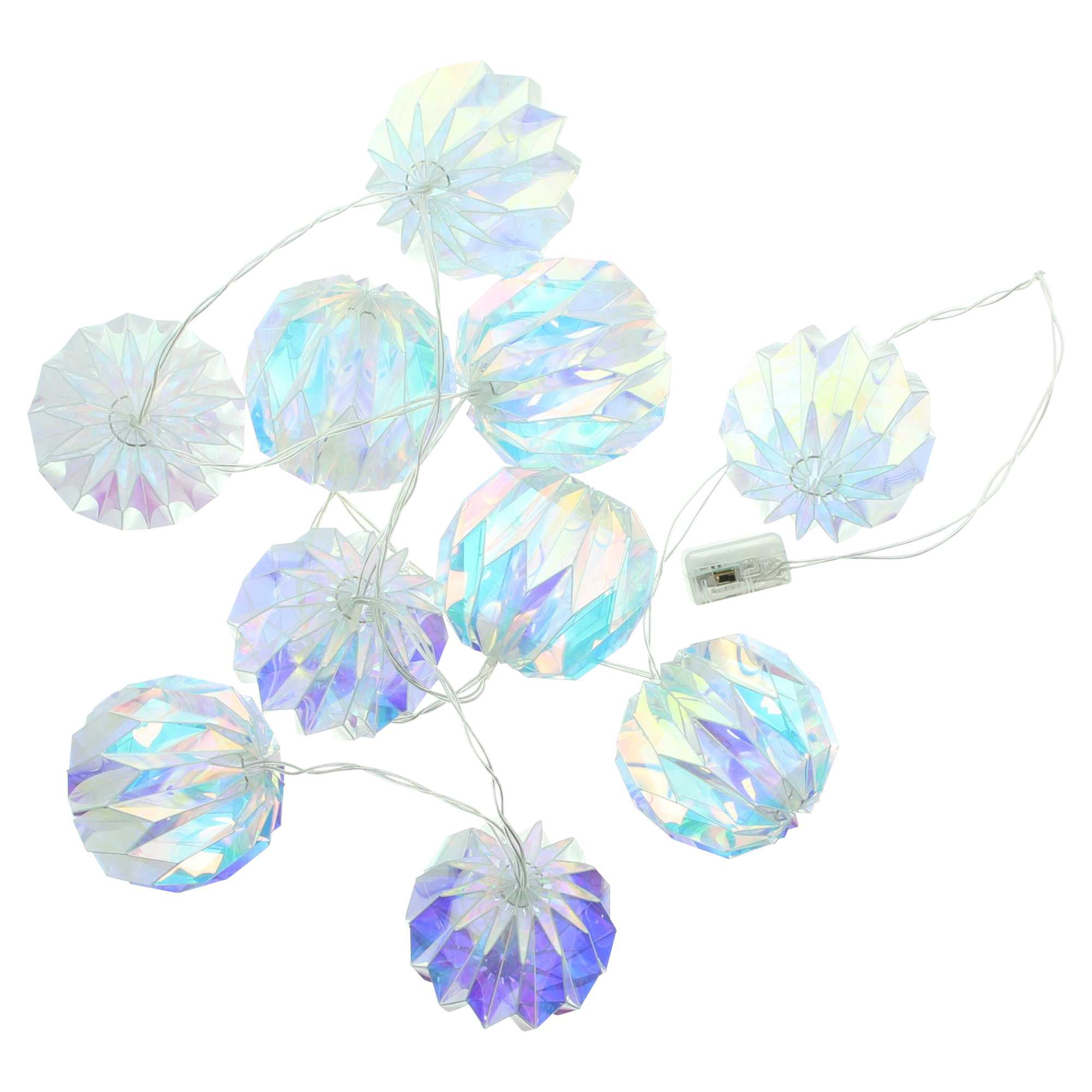 LED-Lichterkette "Rainbow-Balls"  im Frank Flechtwaren Online Shop für Weihnachten kaufen