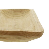 Schale "Wood", eckig jetzt für 9.95 Euro kaufen im Frank Flechtwaren und Deko Online Shop