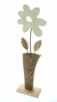 Holzdeko "Blume" jetzt für 9.95 Euro kaufen im Frank Flechtwaren und Deko Online Shop